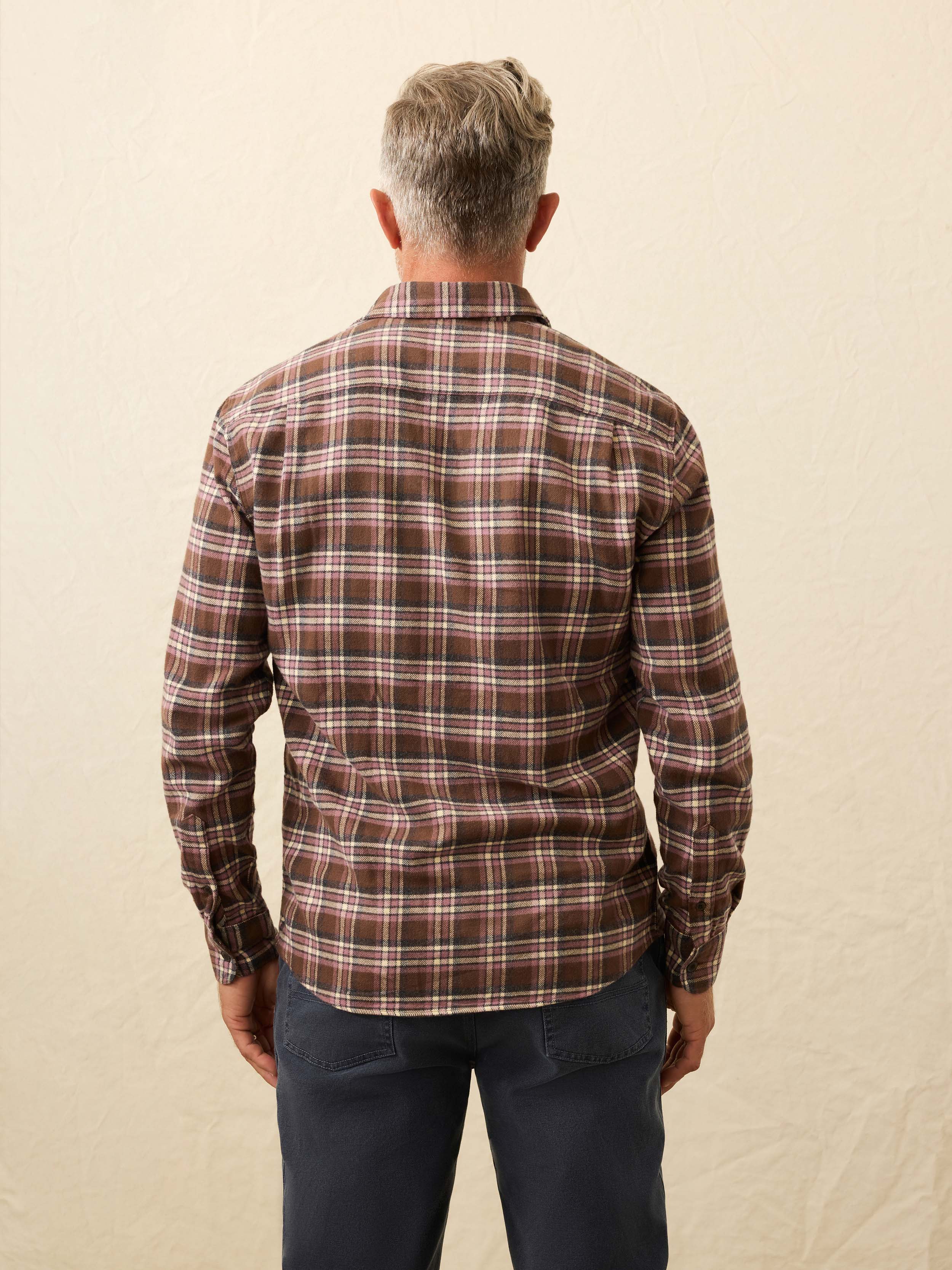 Heirloom Portuguese Flannel Shirt - Manta Rota Plaid | Faherty Brand