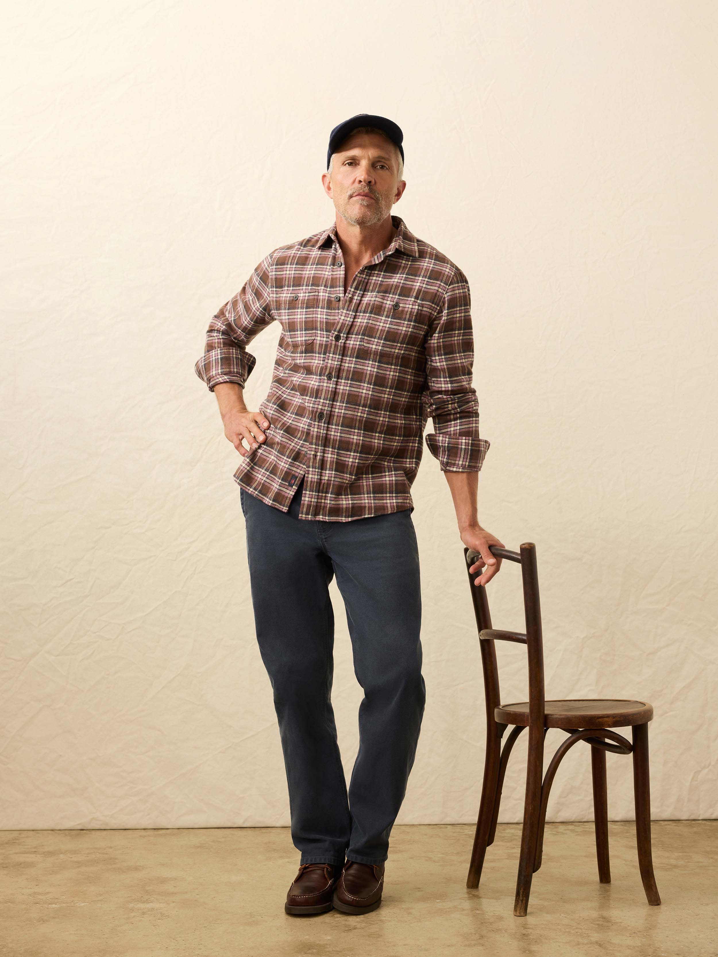 Heirloom Portuguese Flannel Shirt - Manta Rota Plaid | Faherty Brand