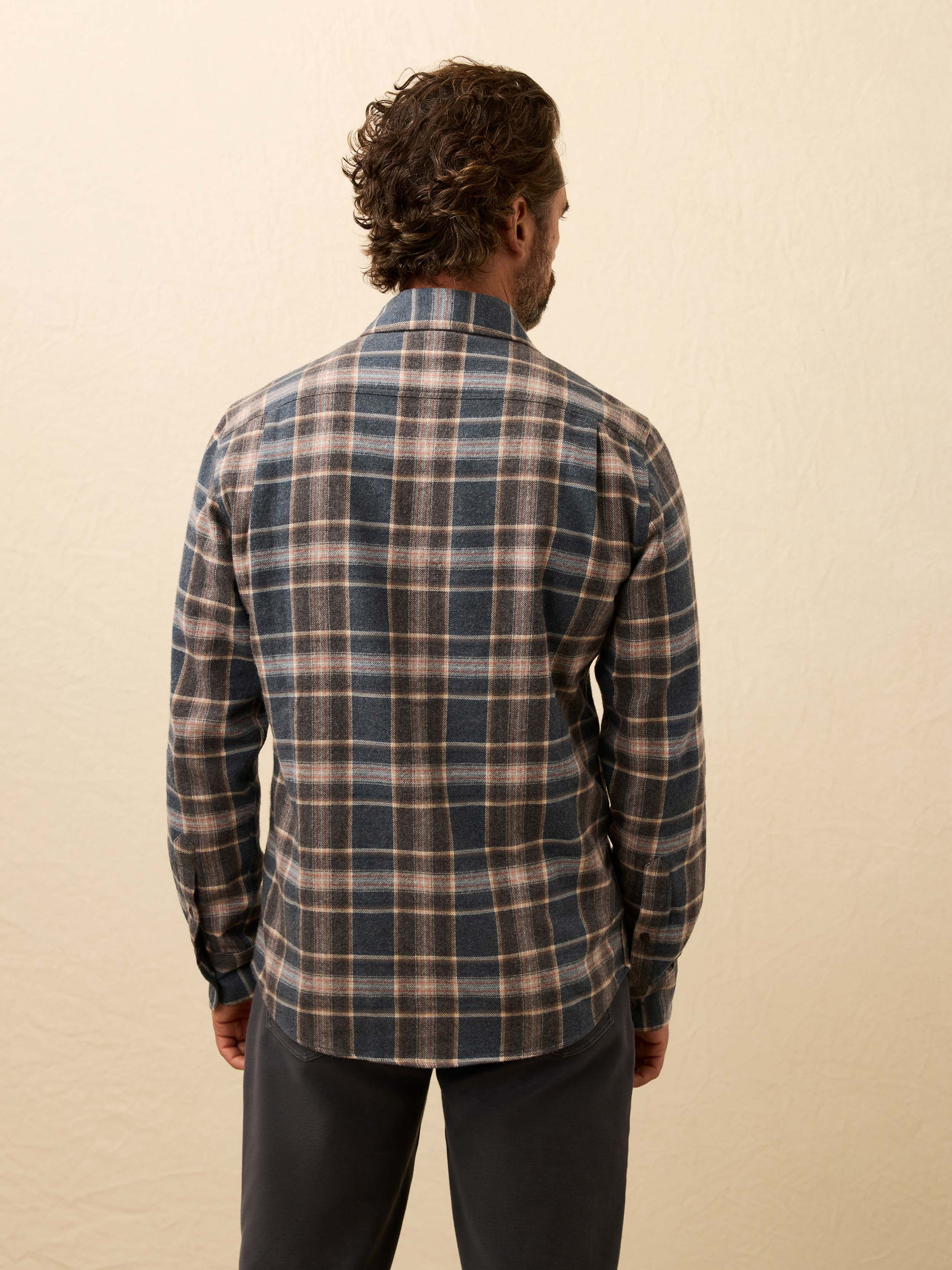 Heirloom Portuguese Flannel Shirt - Santa Cruz Plaid | Faherty Brand