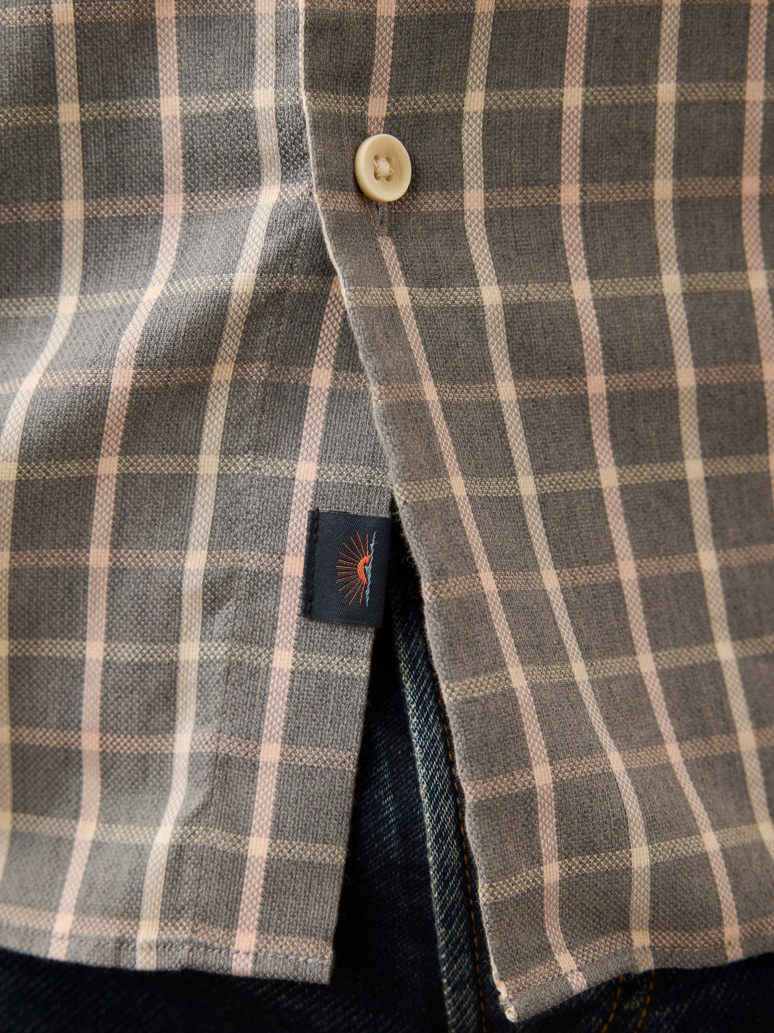 Movement™ Monterey Shirt - Cherry Wood Plaid | Faherty Brand