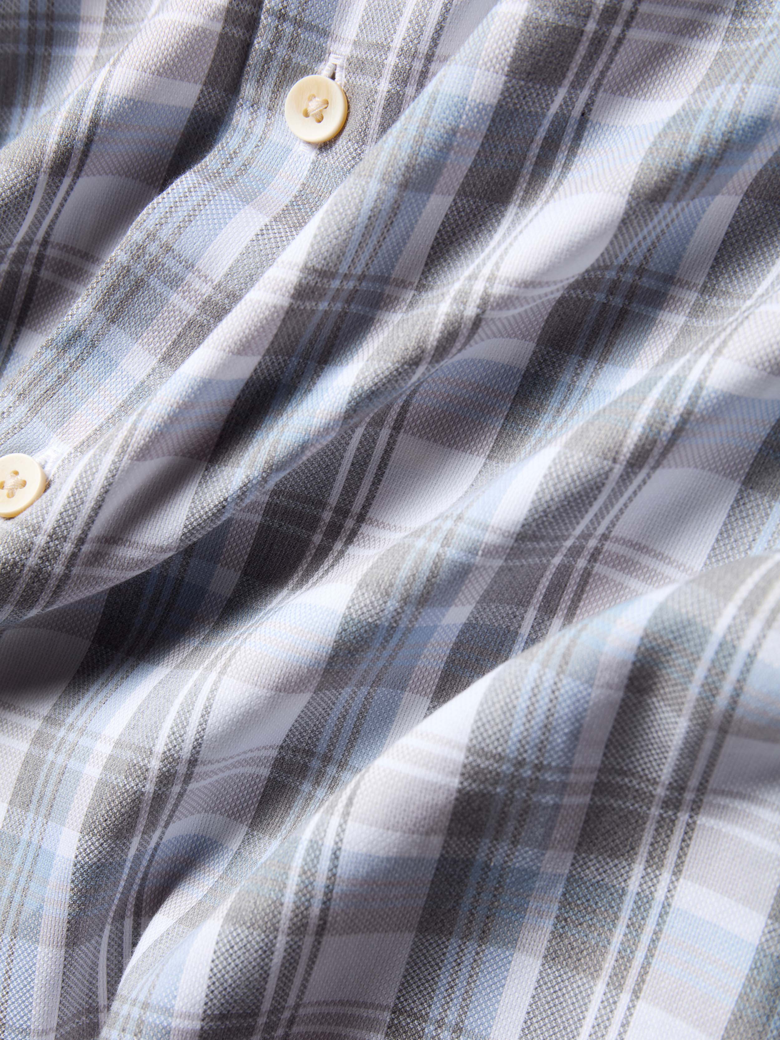 Movement™ Monterey Shirt - Morning Mist Plaid | Faherty Brand