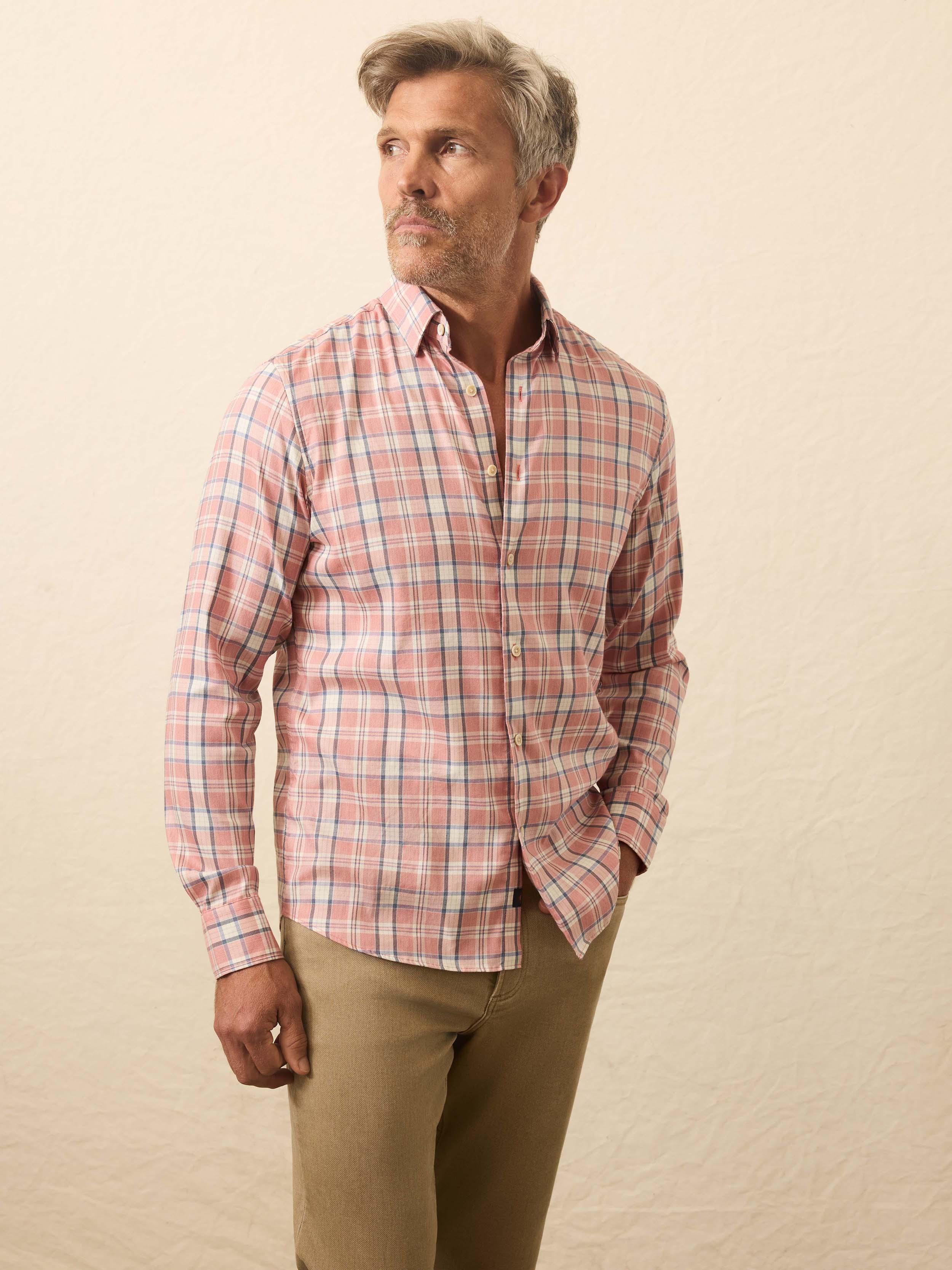 Movement™ Monterey Shirt - Sienna Sky Plaid | Faherty Brand