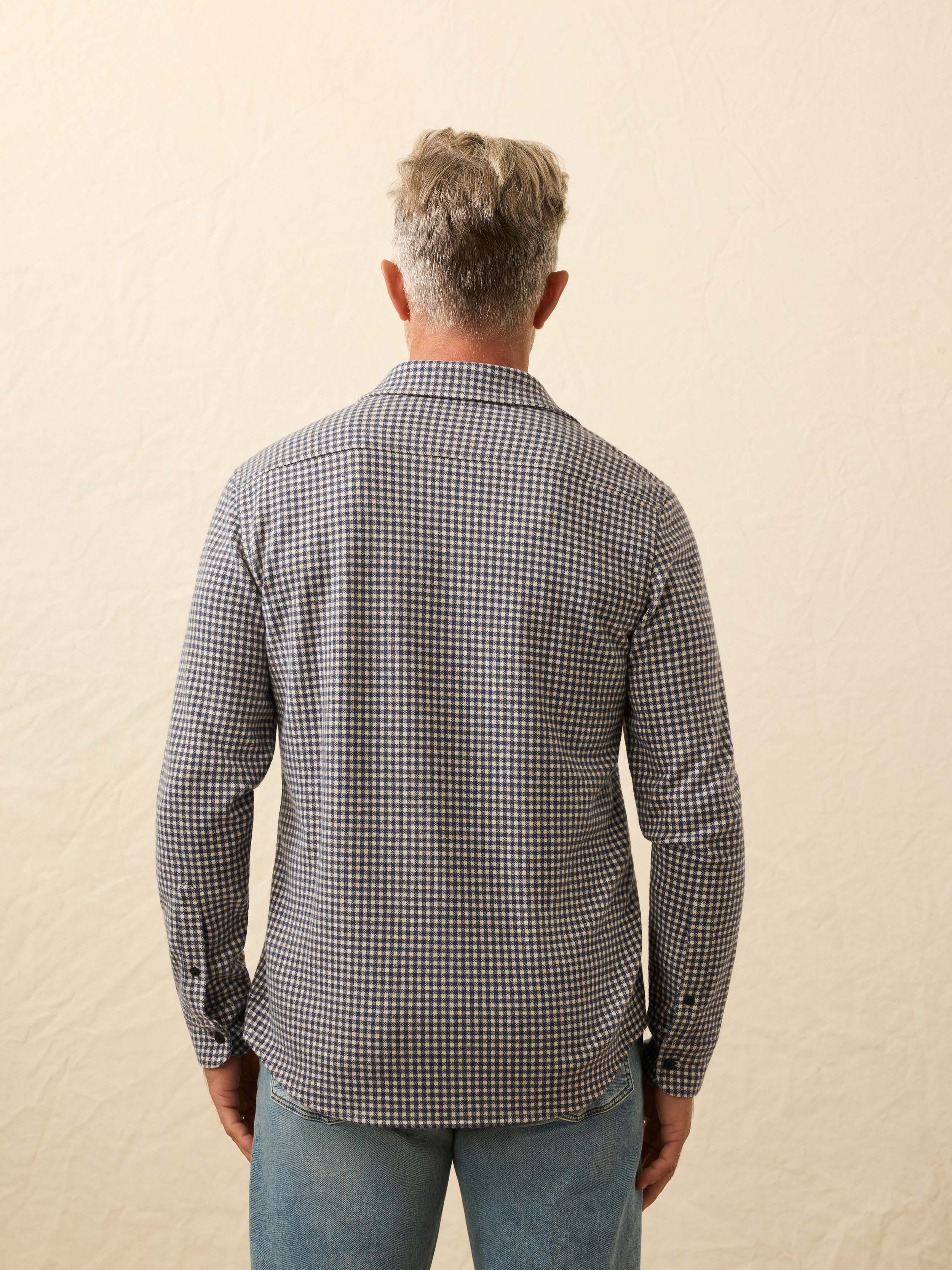 Legend™ Sweater Shirt - Encinitas Gingham | Faherty Brand