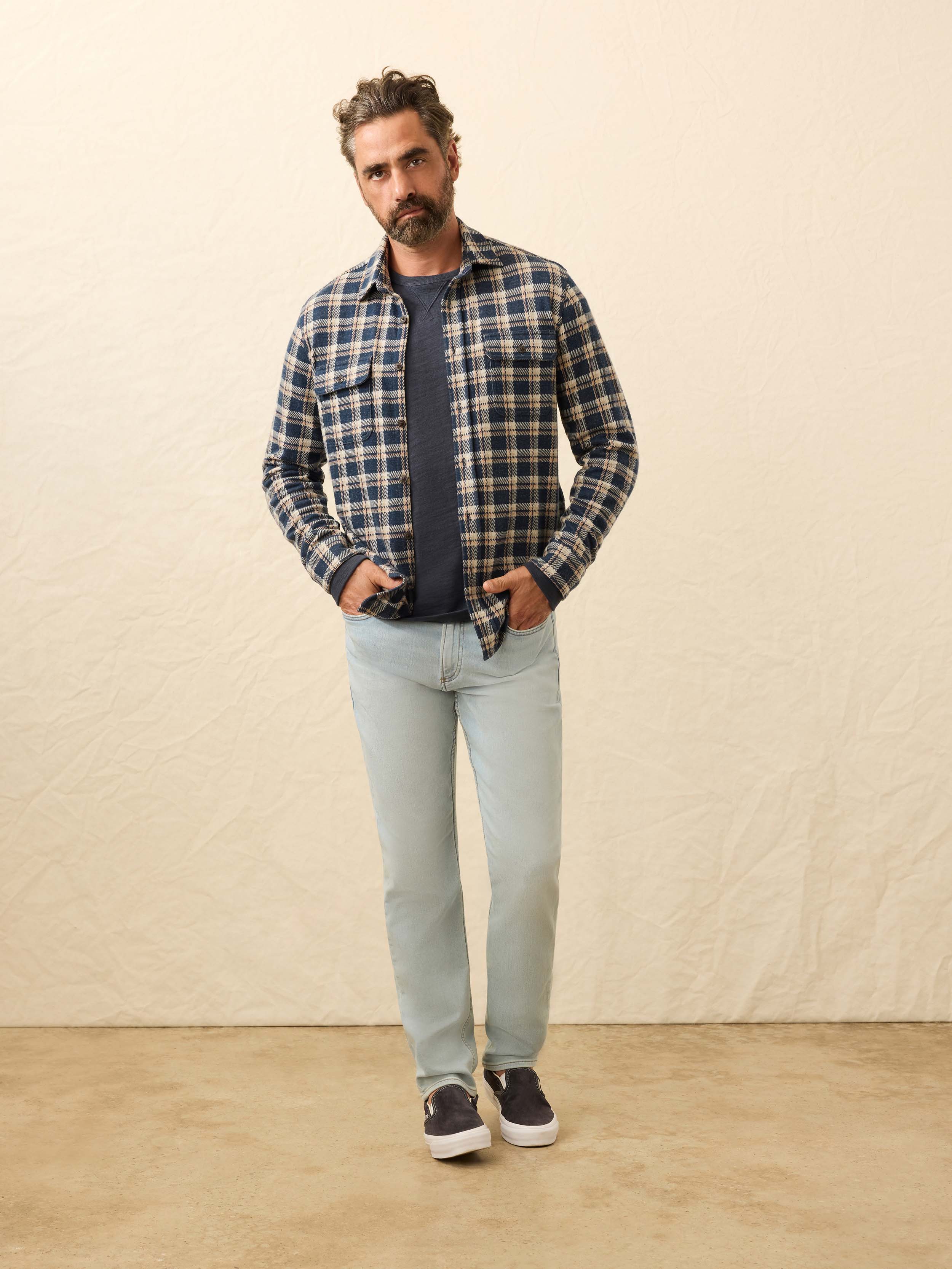 Legend™ Sweater Shirt - Golden Lake Plaid
