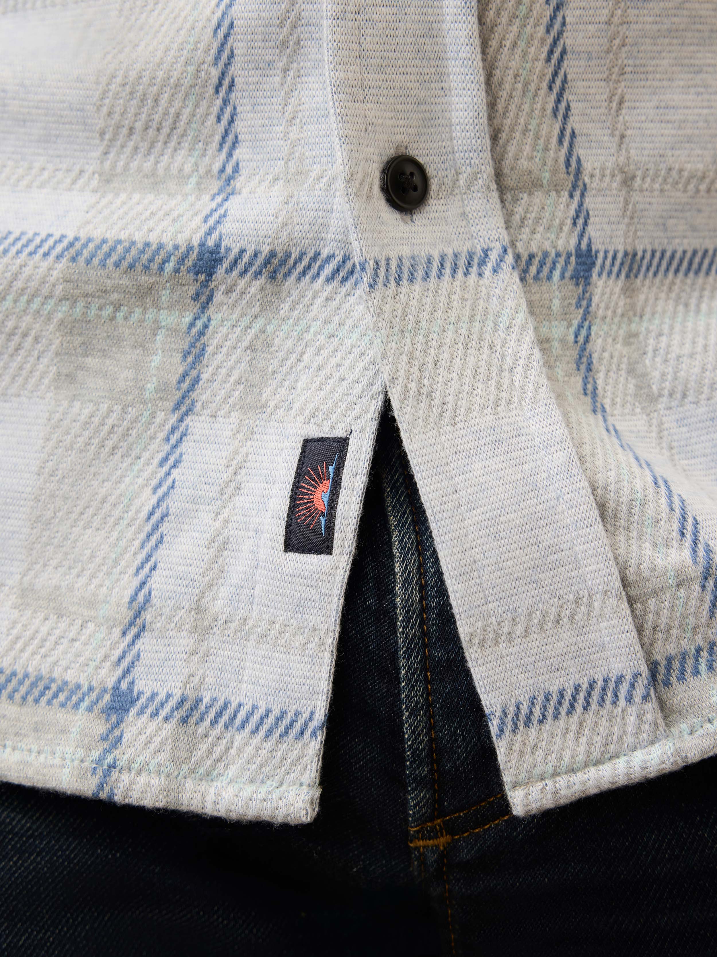 Legend™ Sweater Shirt - Maine Sky Plaid | Faherty Brand