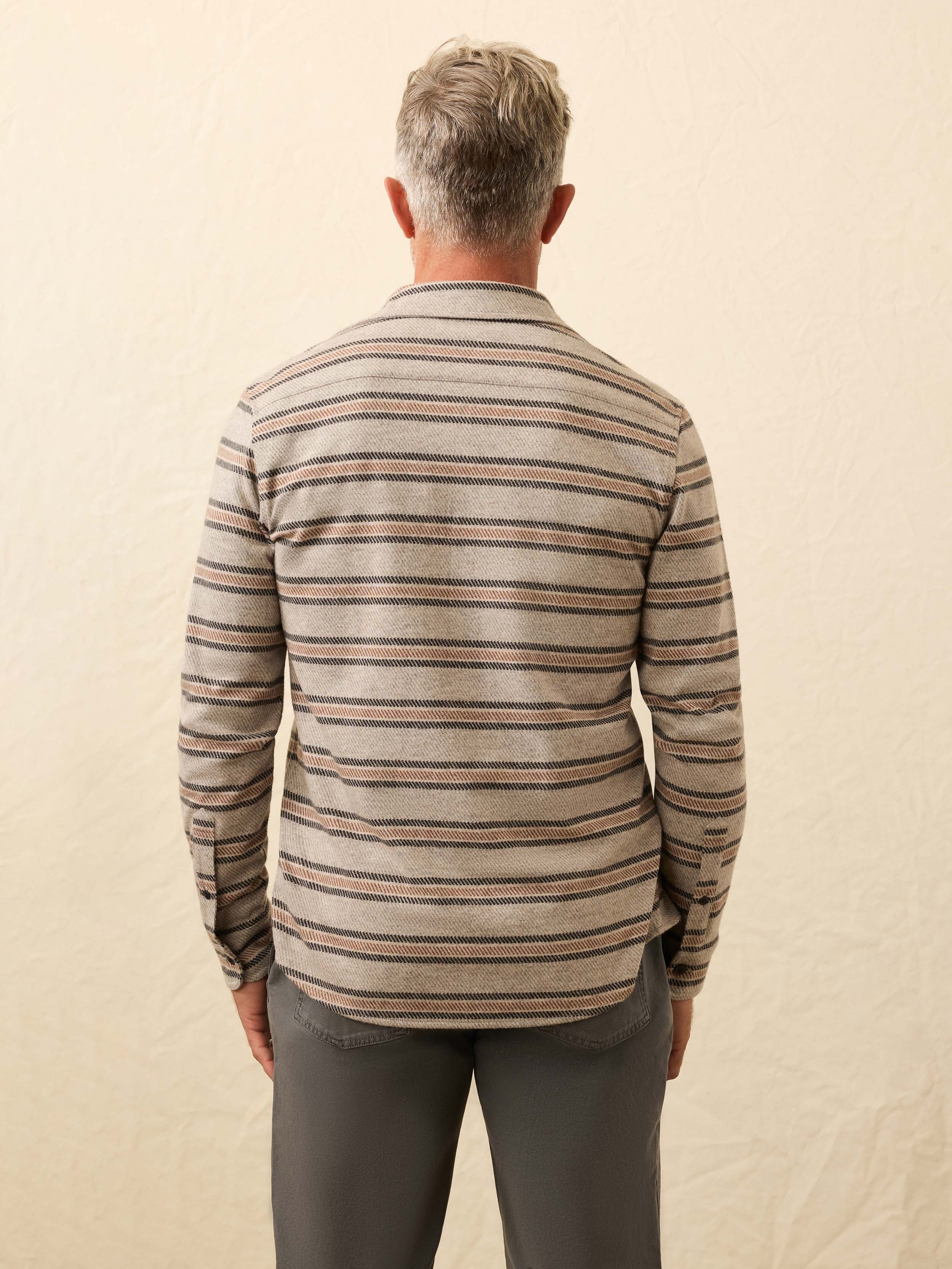 Legend™ Sweater Shirt - Rock Coast Stripe | Faherty Brand