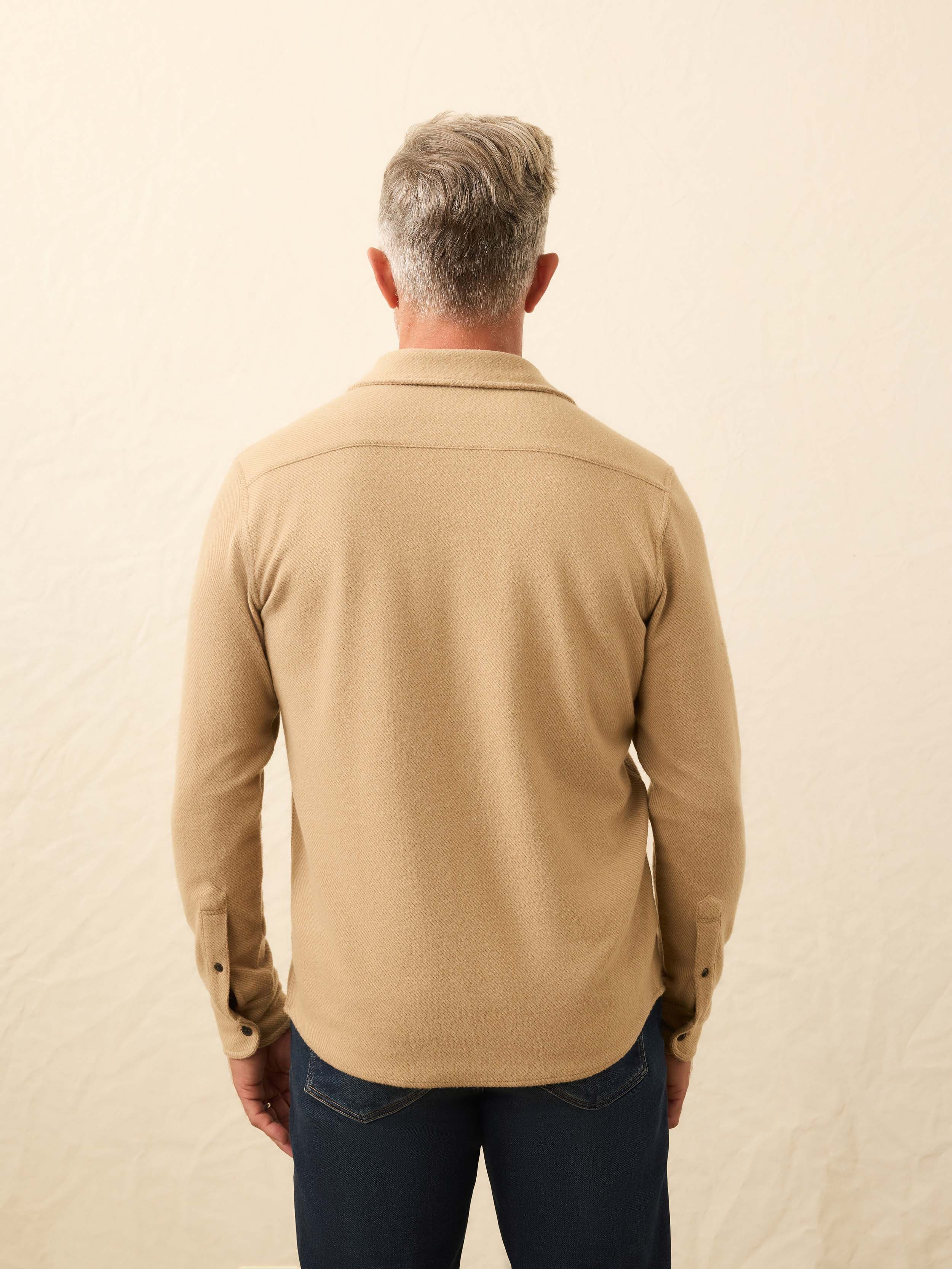 Legend™ Sweater Shirt - Sandbar Coast Twill | Faherty Brand