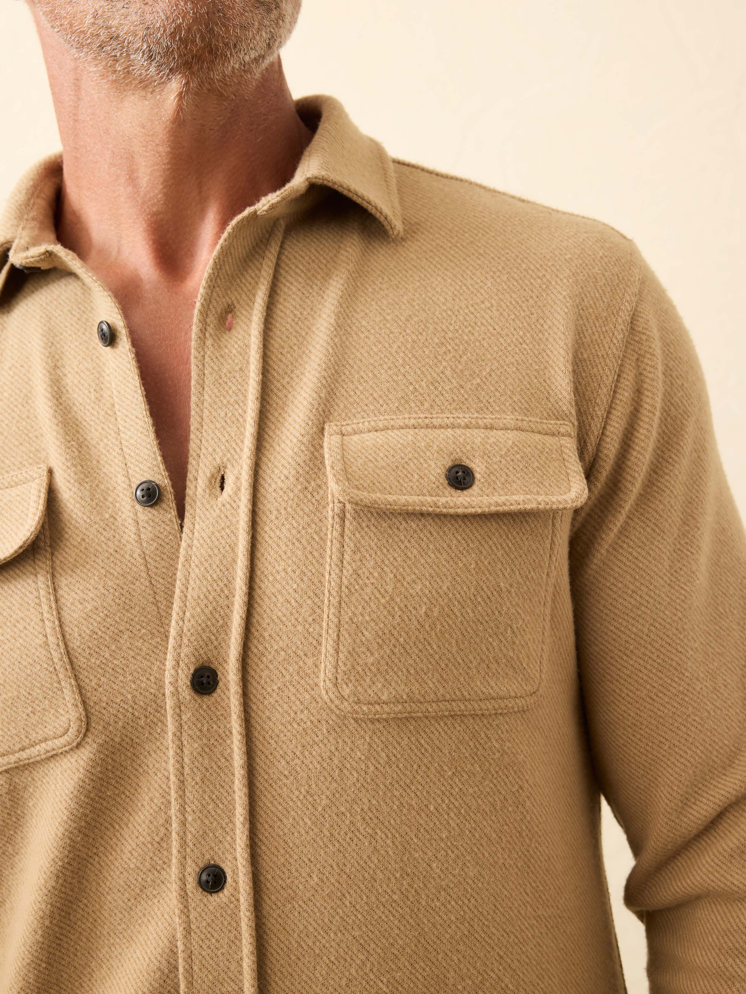 Legend™ Sweater Shirt - Sandbar Coast Twill | Faherty Brand