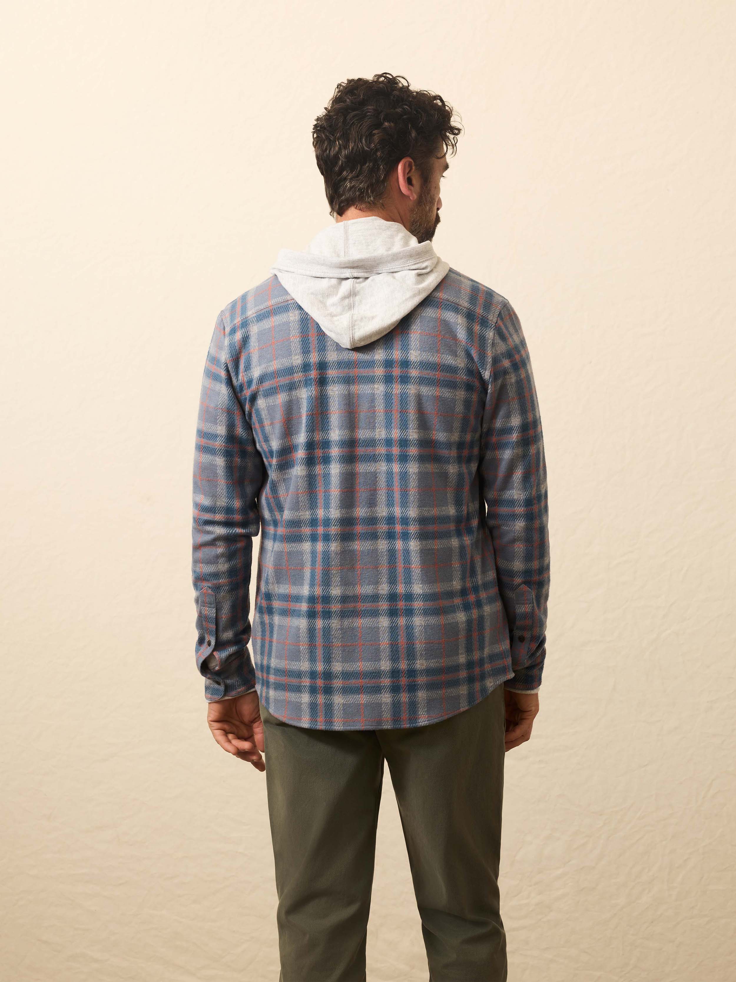 Legend™ Sweater Shirt - Three Lakes Plaid | Faherty Brand