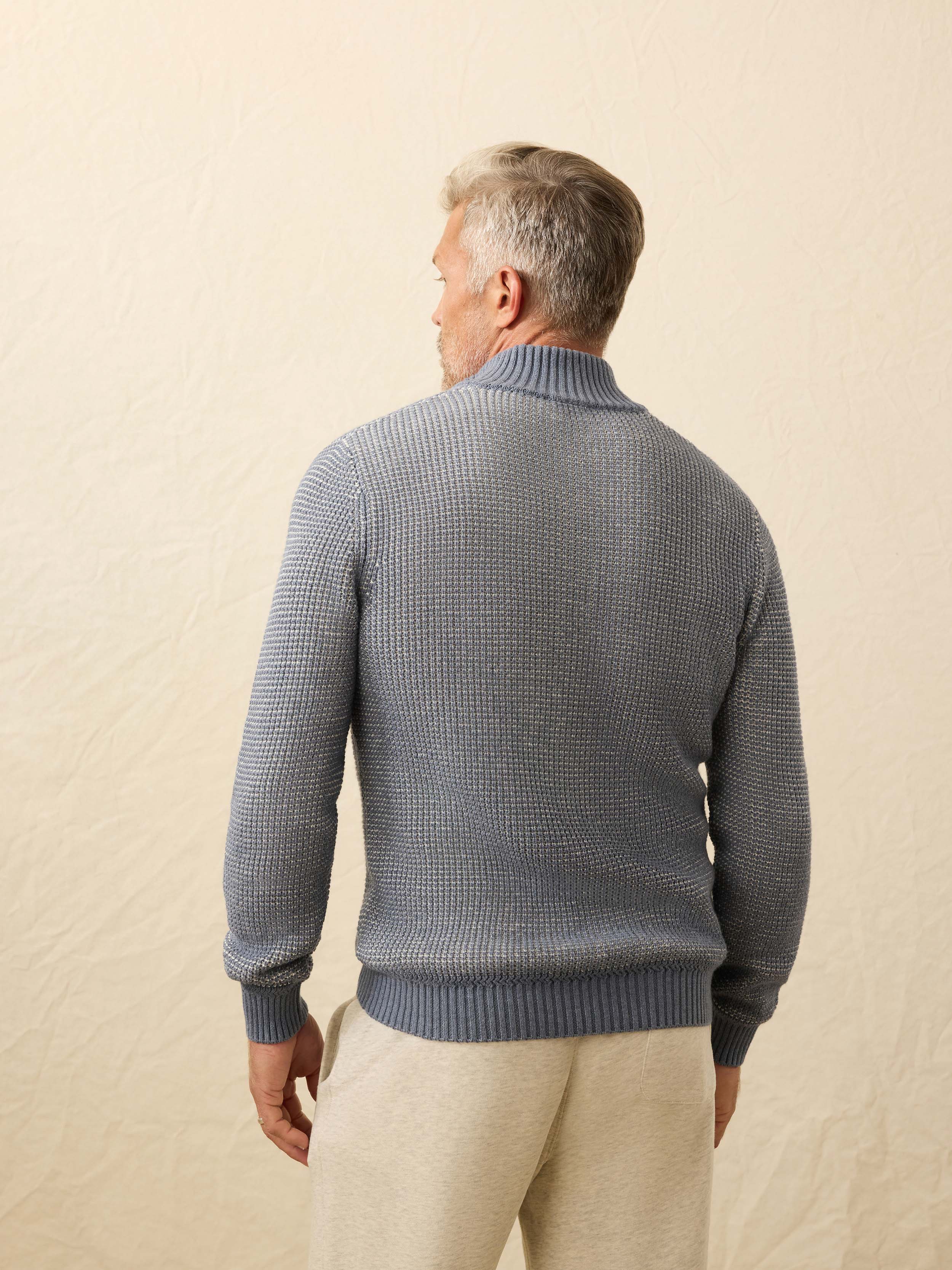 Quarter Button Sweater - Port Huron | Faherty Brand