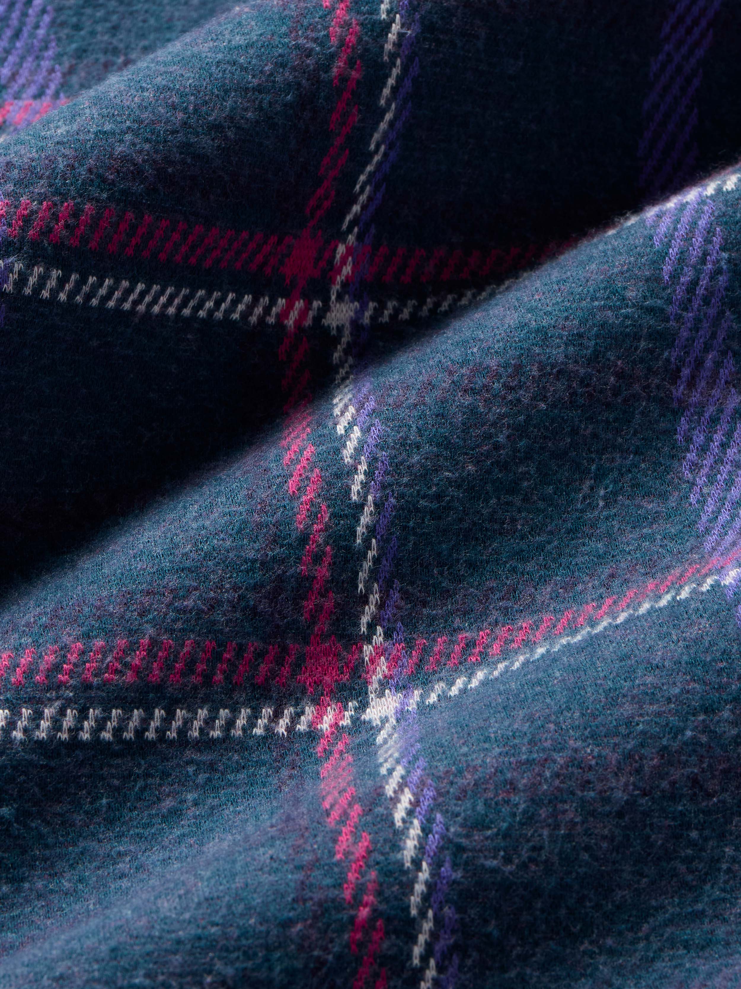 Legend™ High Pile Fleece Blanket - Northern Lights Plaid | Faherty Brand