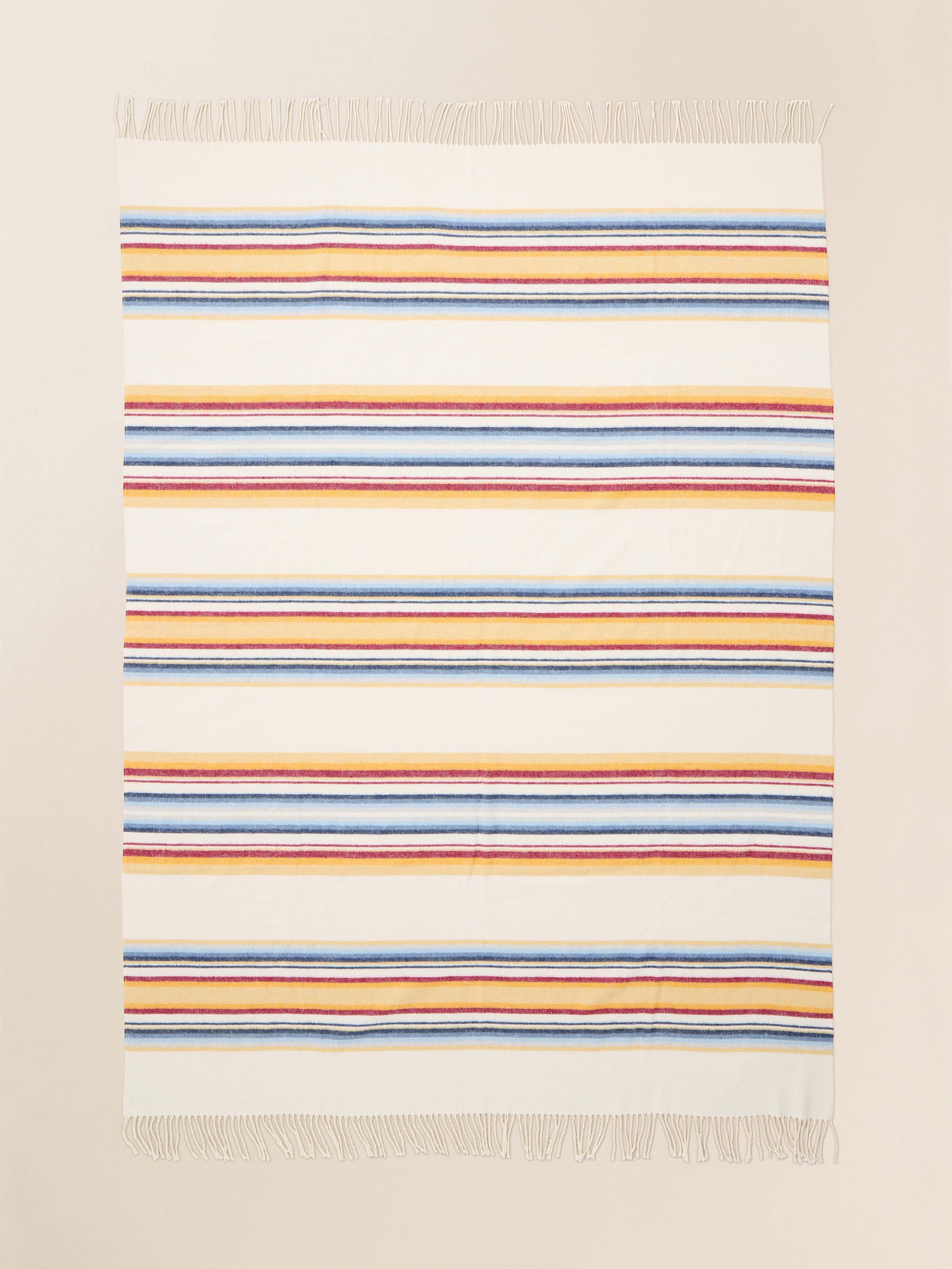Brushed Recycled Cotton Blanket - Daybreak Ombre | Faherty Brand