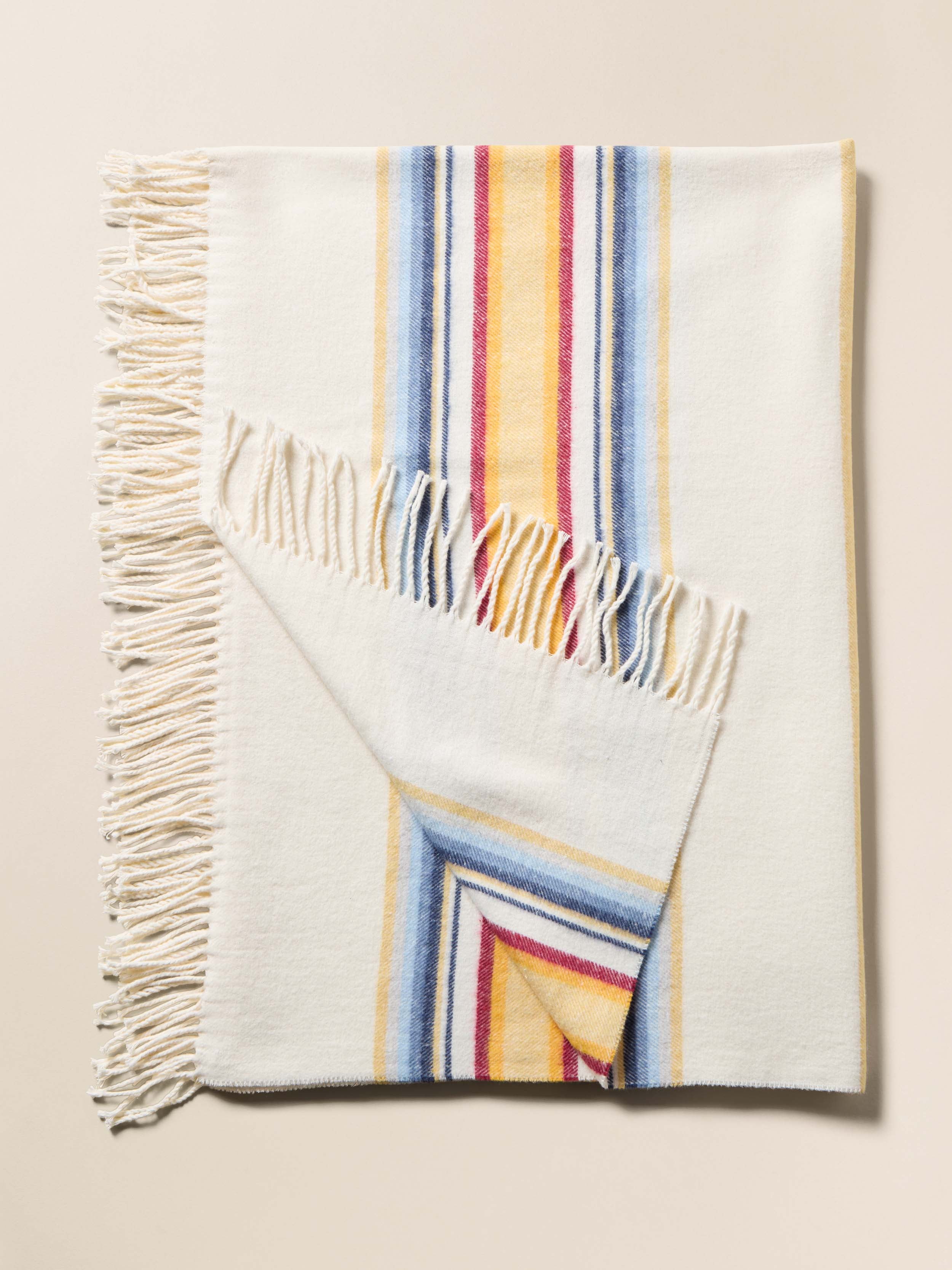 Brushed Recycled Cotton Blanket - Daybreak Ombre | Faherty Brand