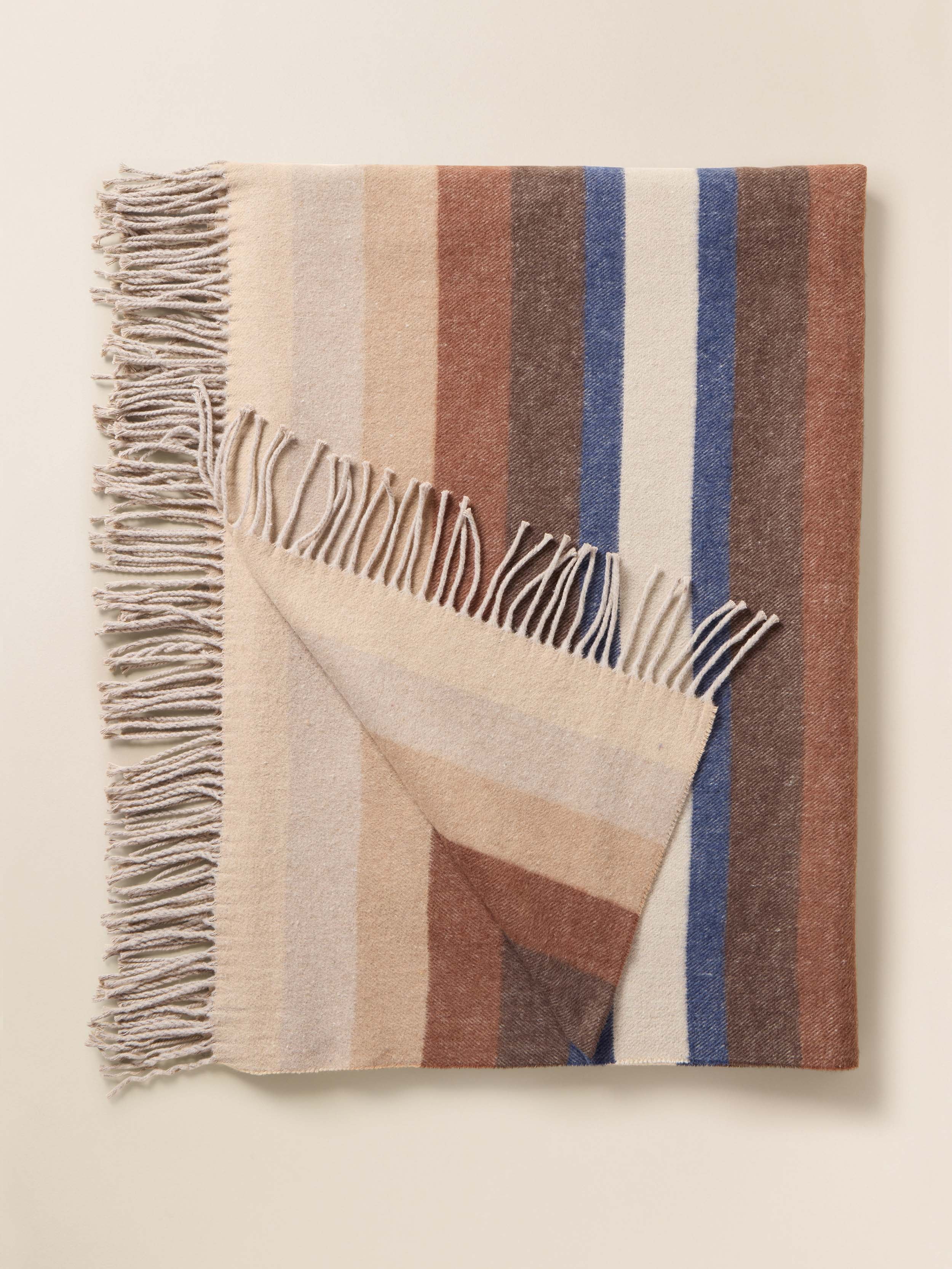 Brushed Recycled Cotton Blanket - Woodland Shore | Faherty Brand