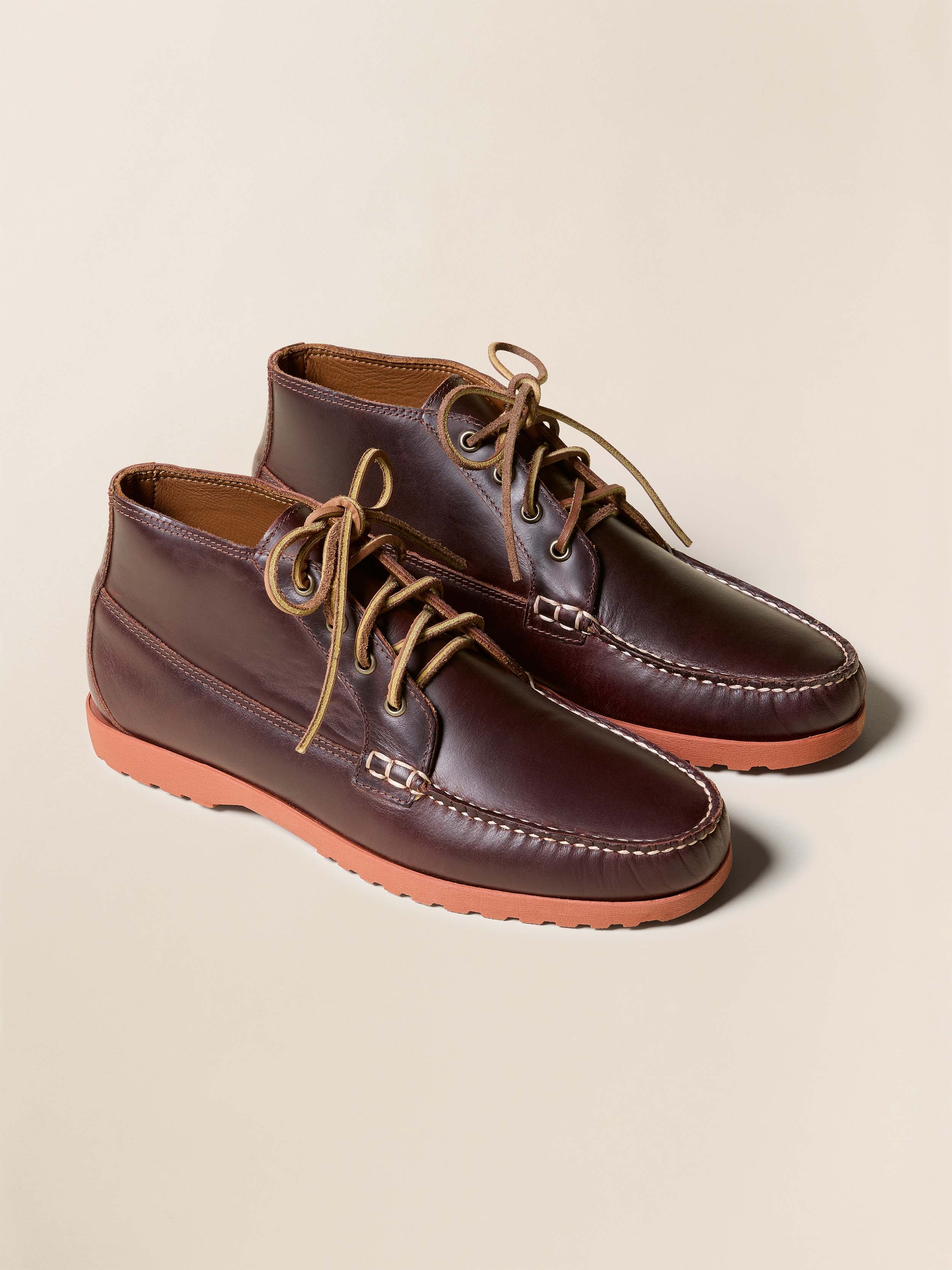Quoddy X Faherty Telos Chukka - Brown Chromexcel | Faherty Brand