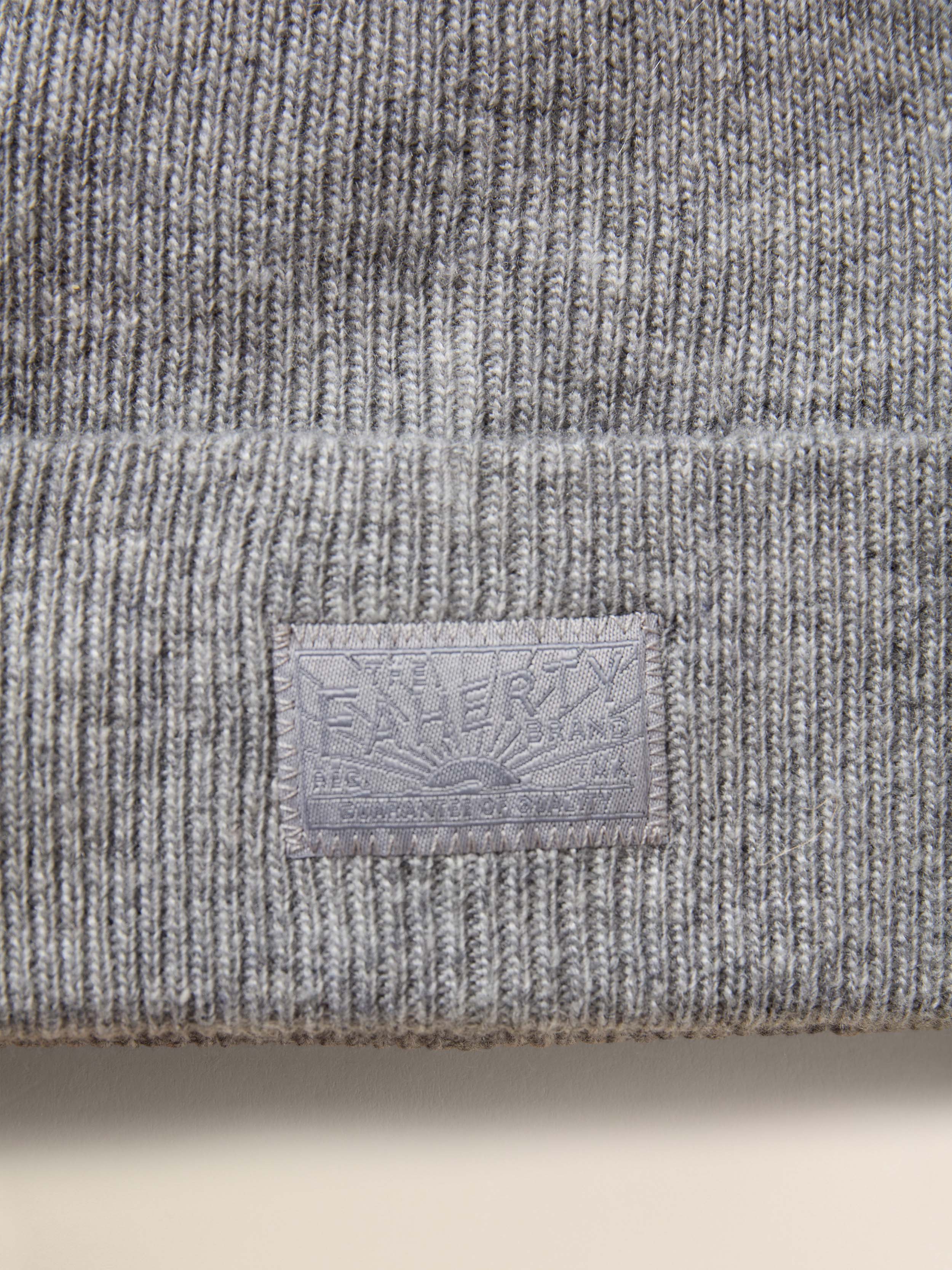 Faherty Essential Beanie - Charcoal Heather | Faherty Brand