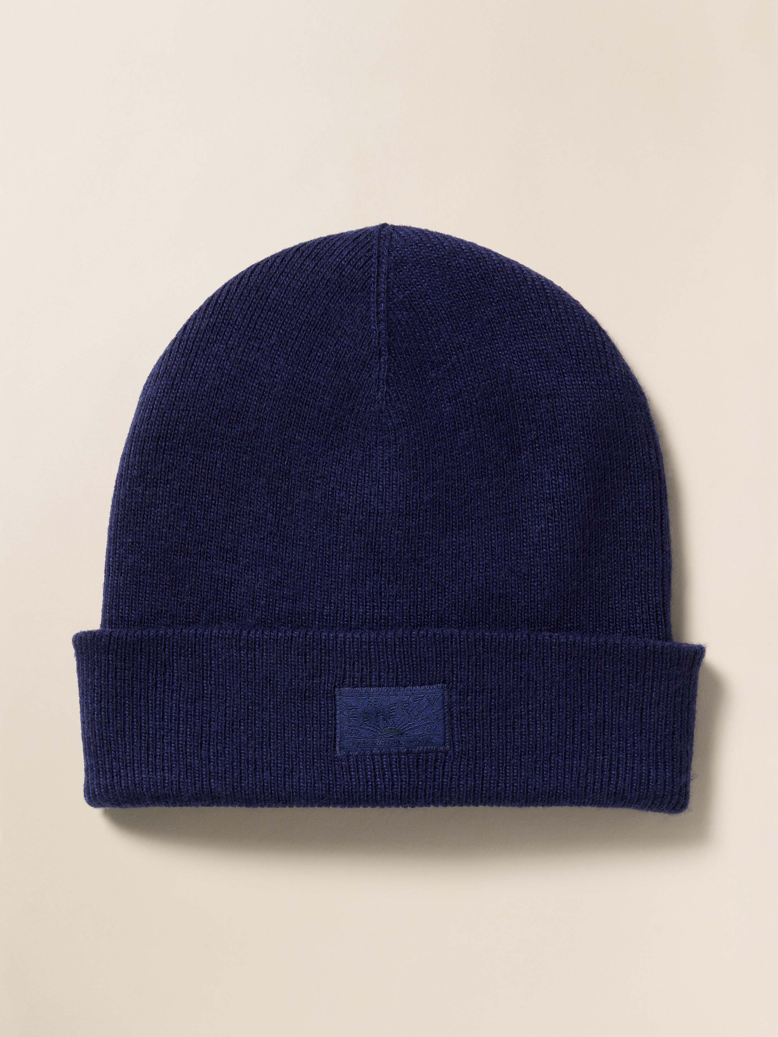 Faherty Essential Beanie - Navy | Faherty Brand