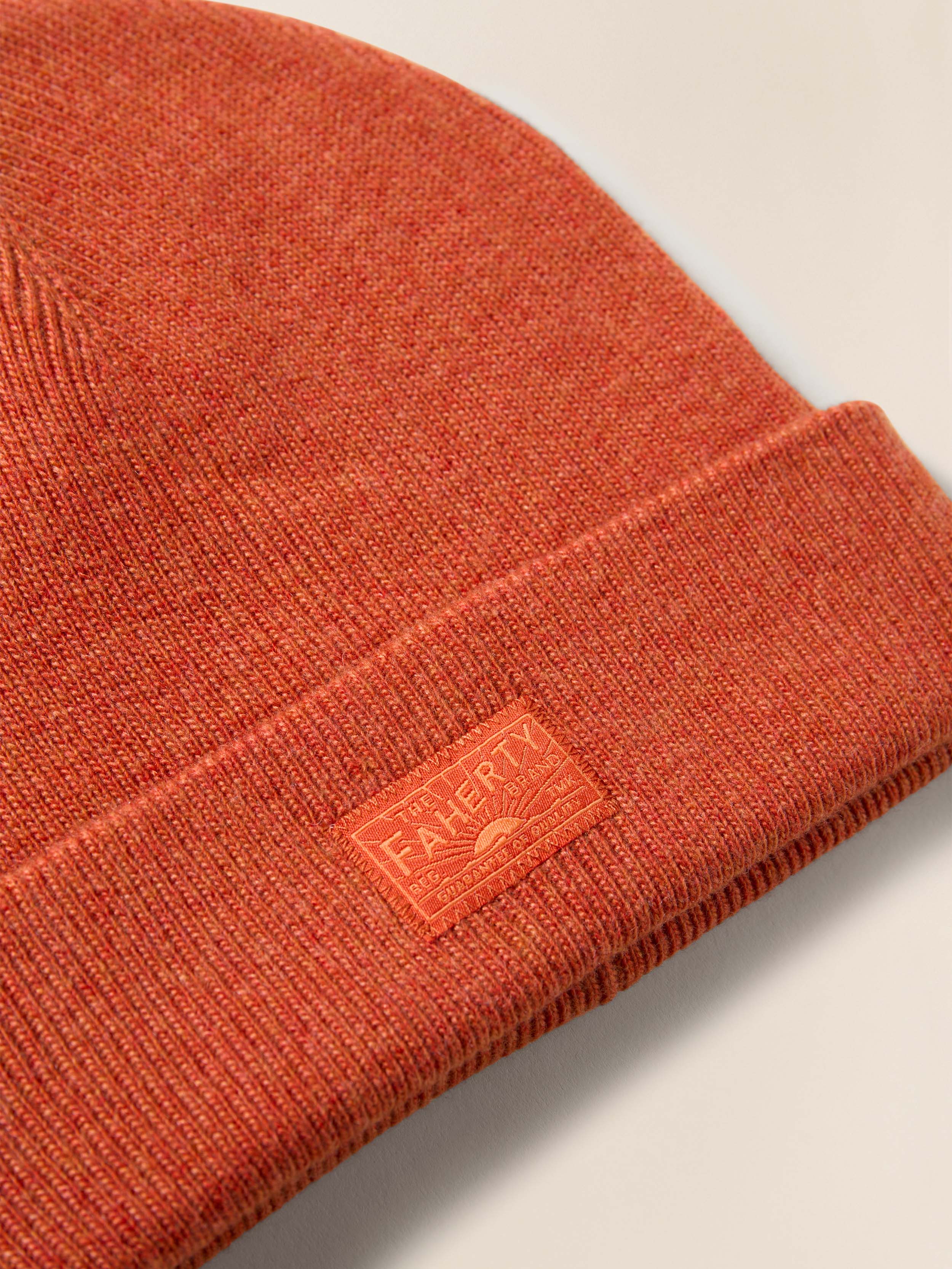 Faherty Essential Beanie - Bruschetta | Faherty Brand