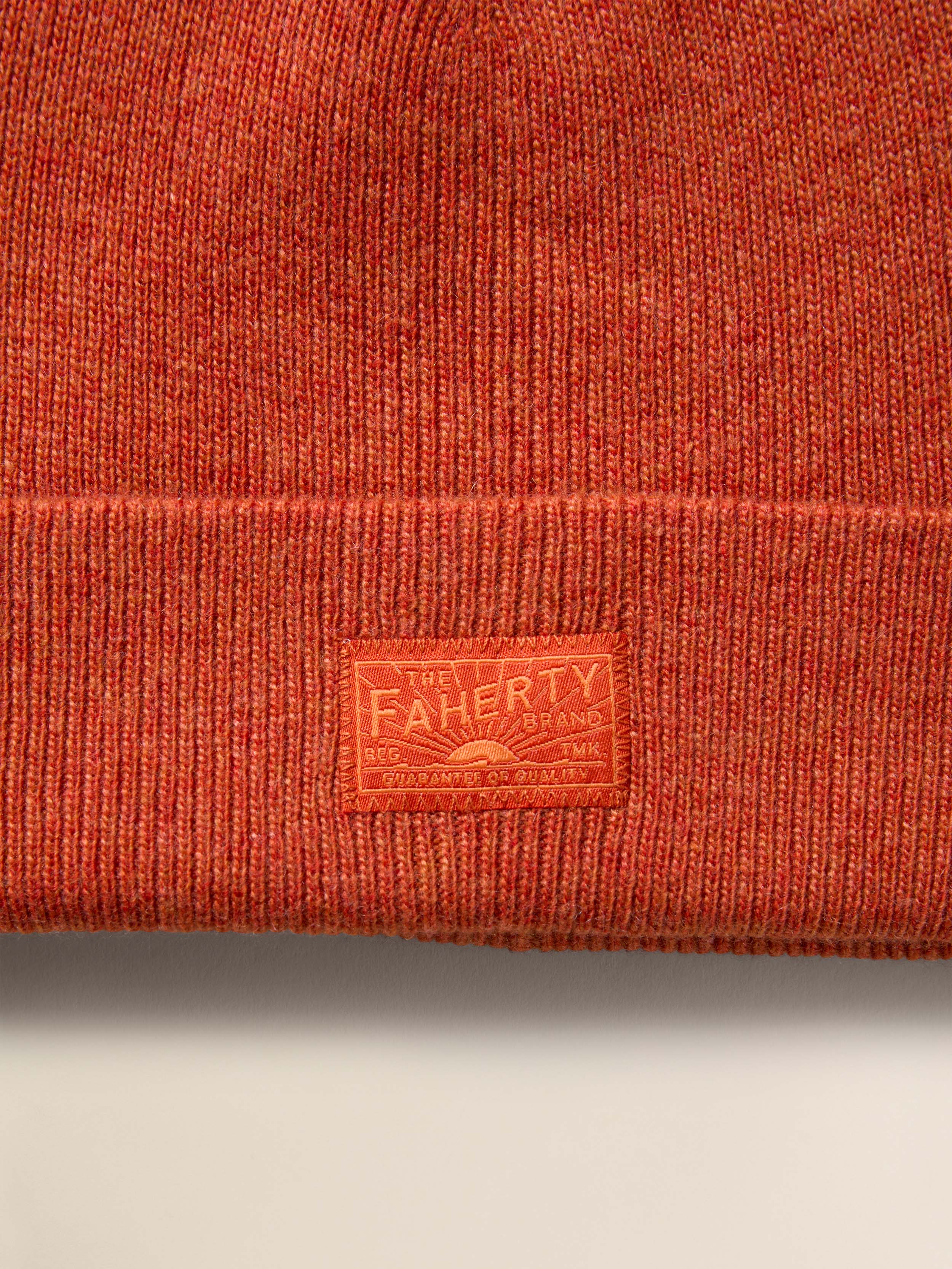 Faherty Essential Beanie - Bruschetta | Faherty Brand