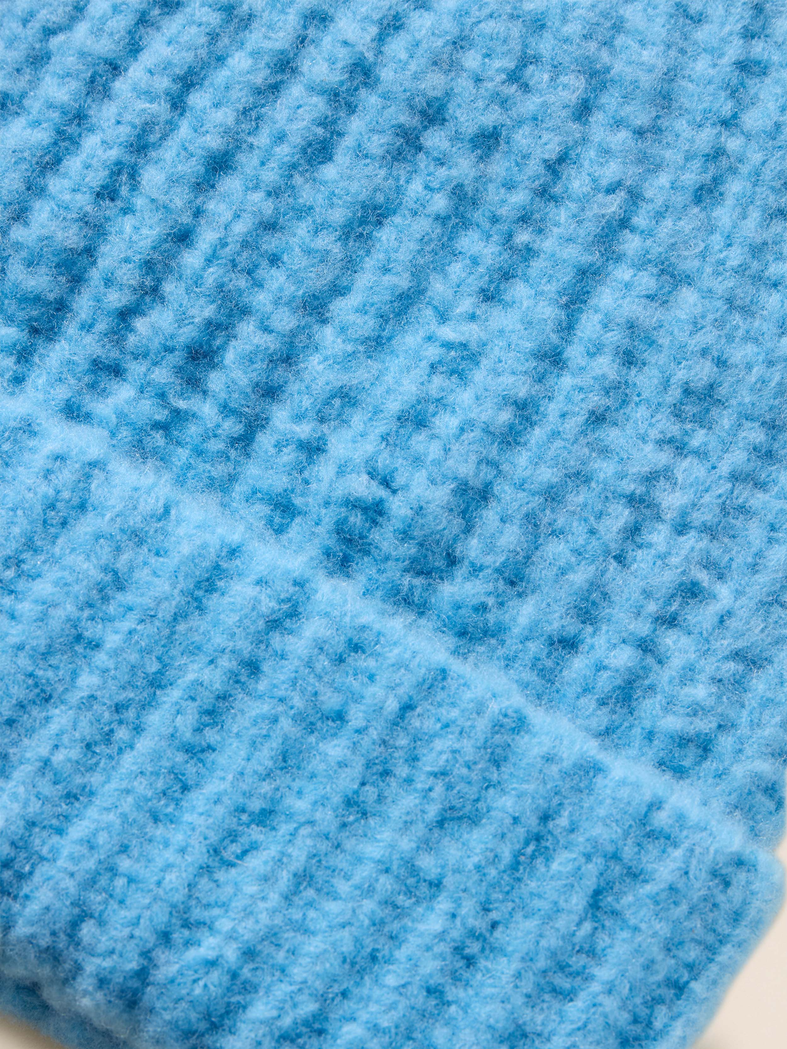 Alpaca Cozy Beanie - Lake Blue | Faherty Brand
