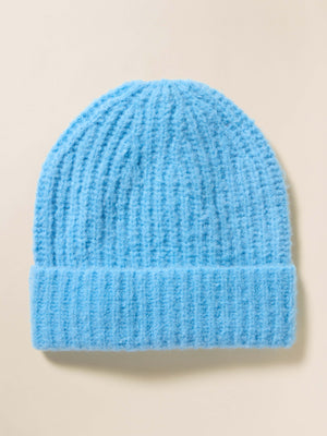 Alpaca Cozy Beanie - Lake Blue
