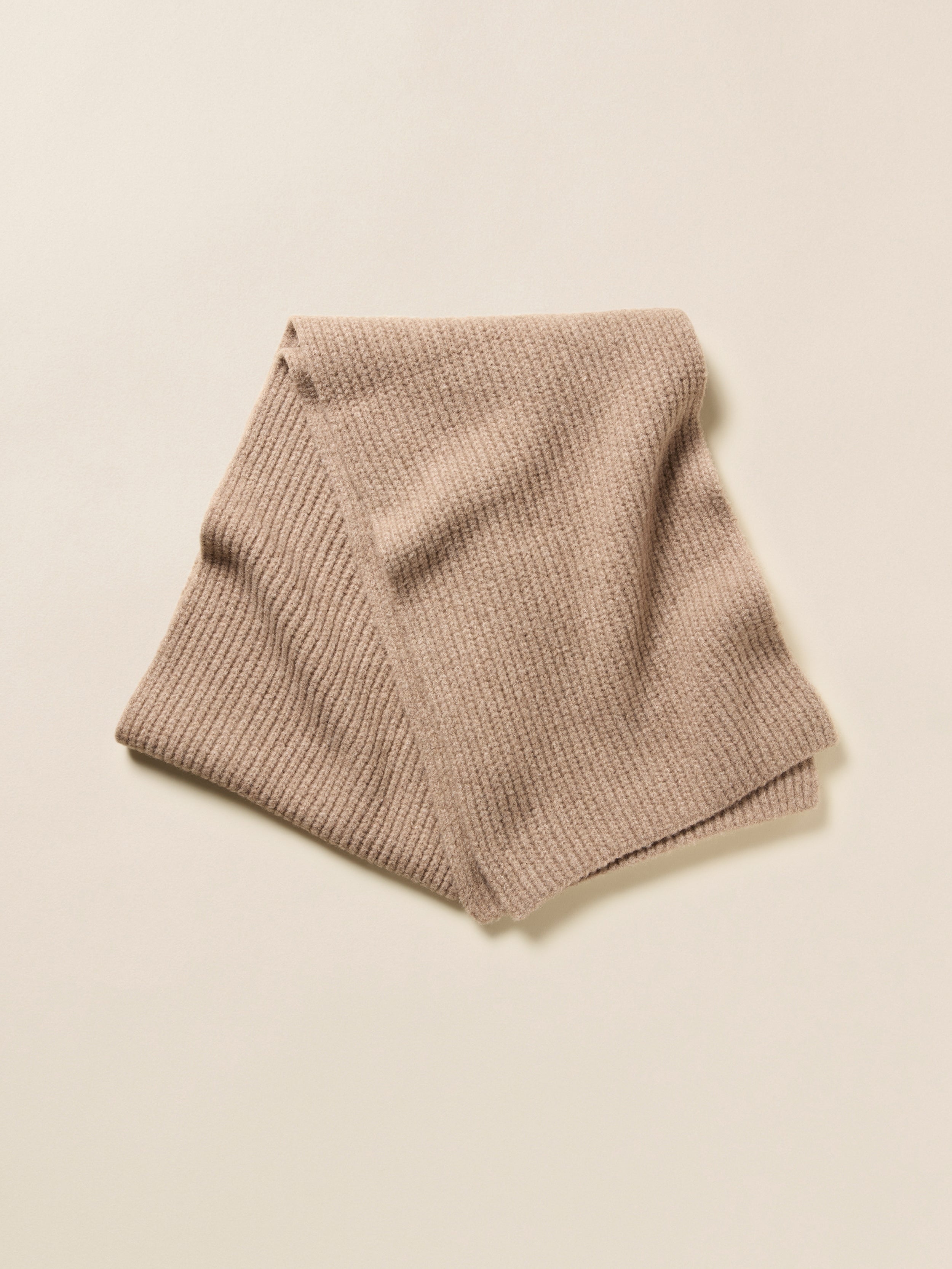 Alpaca Cozy Scarf - Toffee