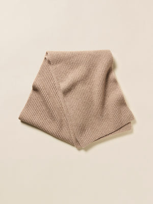 Alpaca Cozy Scarf - Toffee