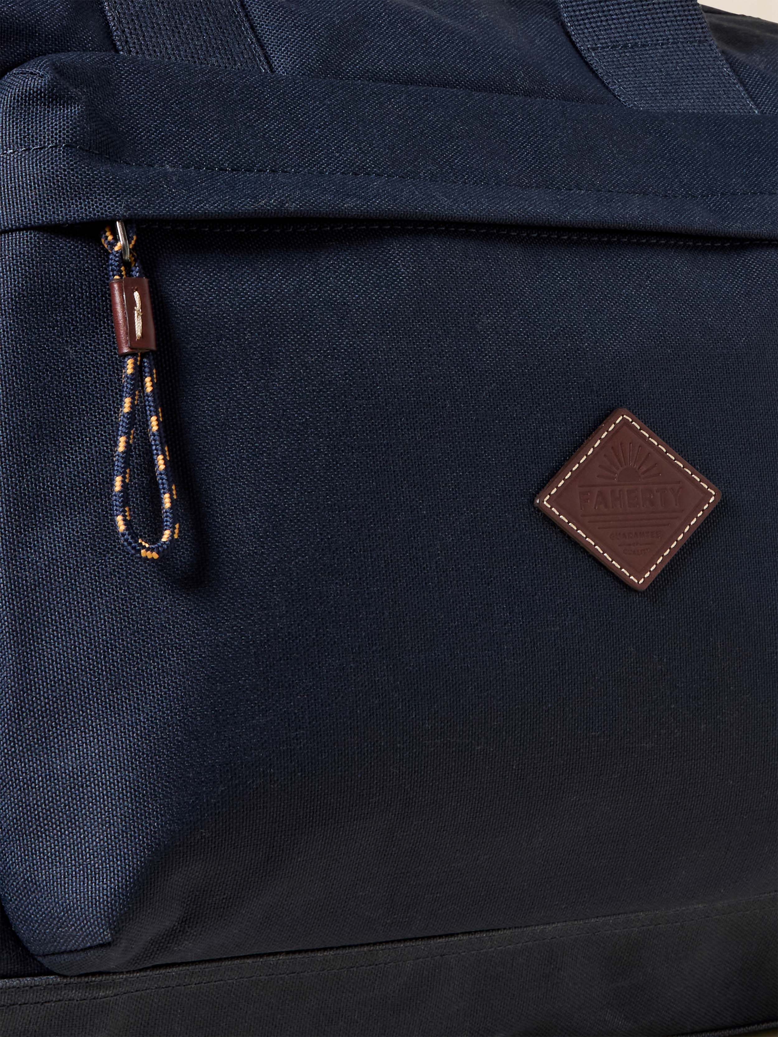Latitude Weekender Duffel - Navy | Faherty Brand
