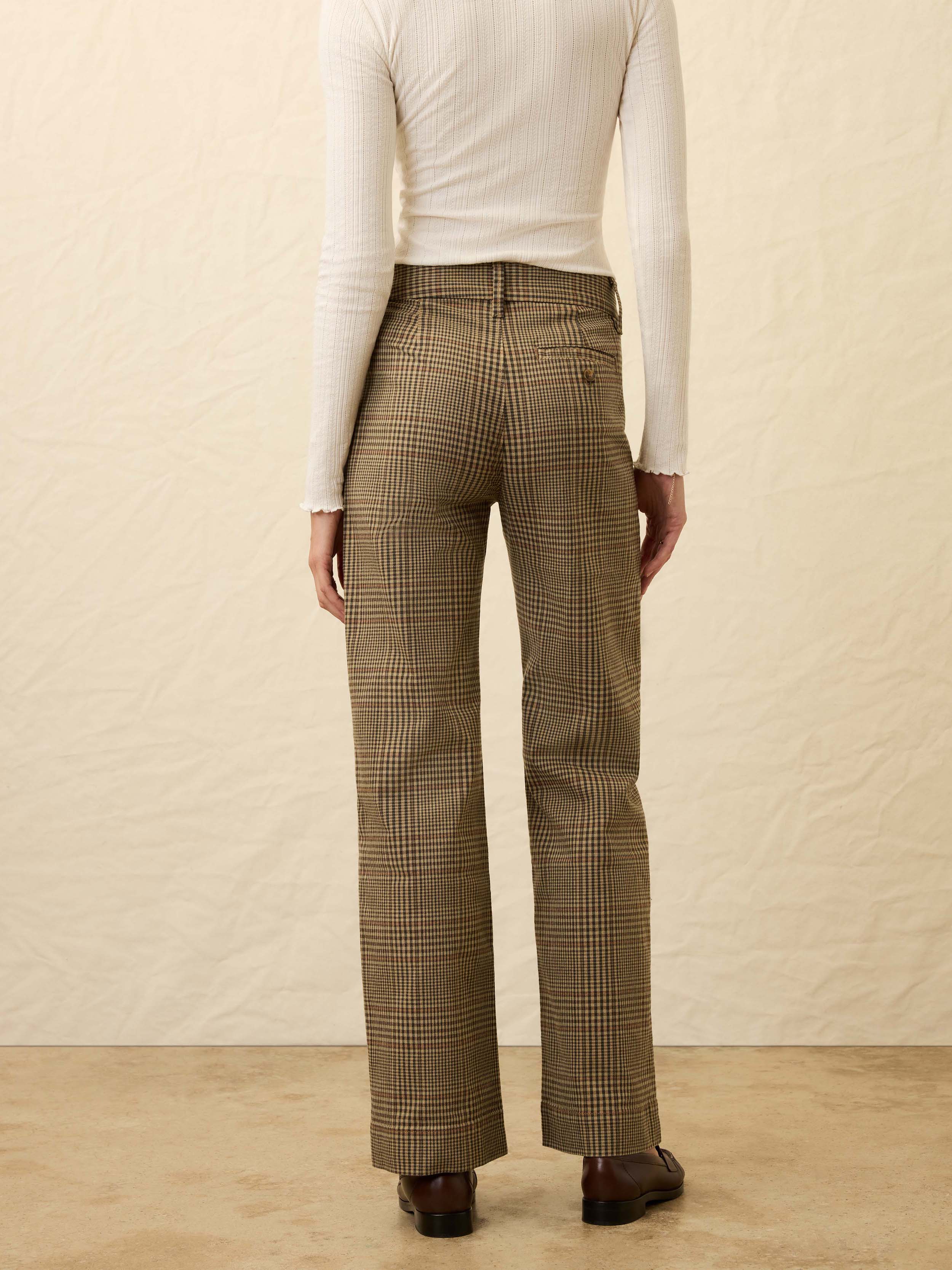 Twill Tide Slim Straight Pant - Wildwood Plaid | Faherty Brand