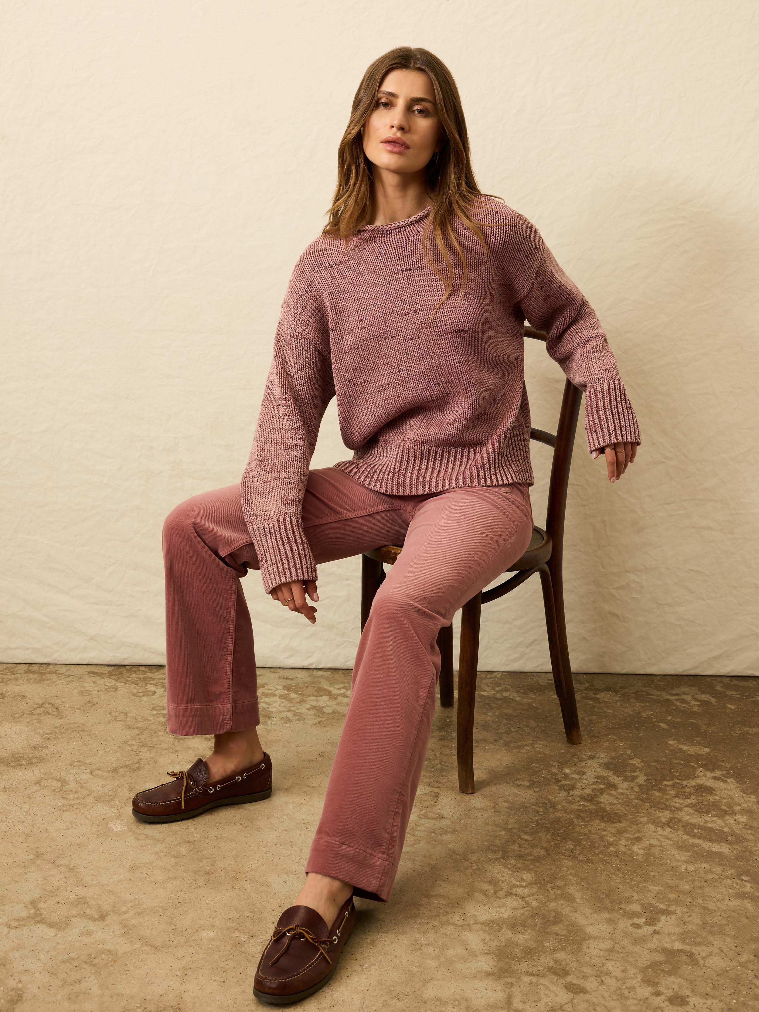 Stretch Terry Cord Patch Pocket Pant - Sedona | Faherty Brand