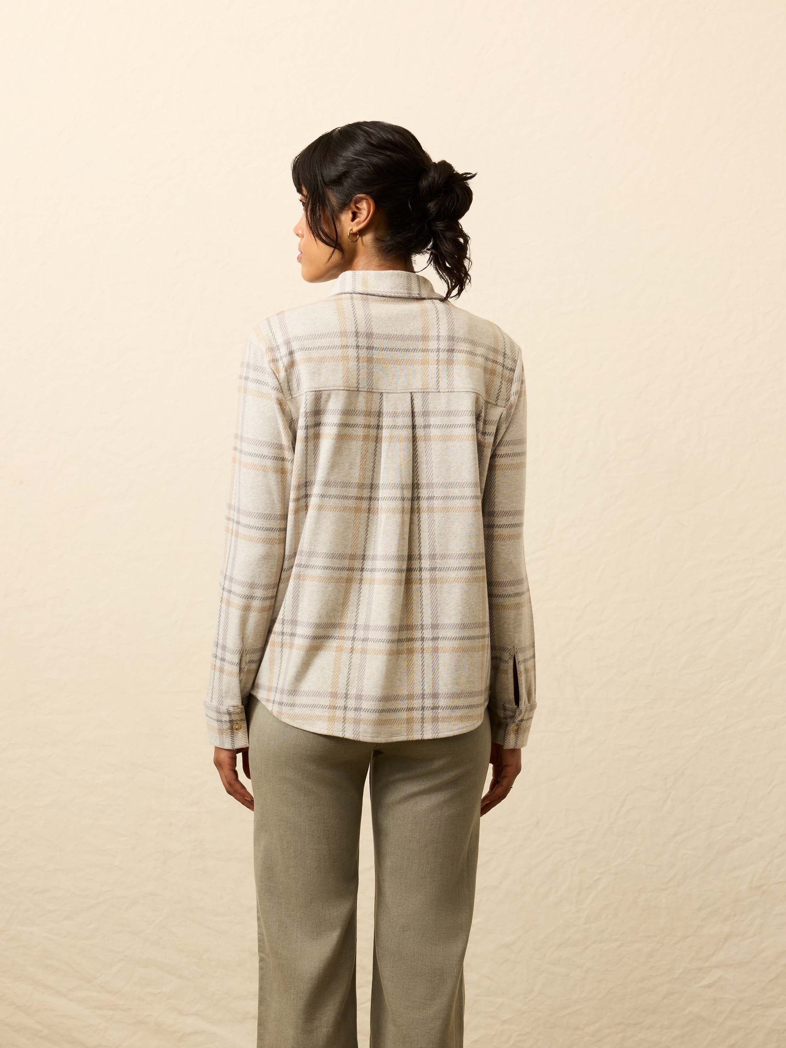 Legend™ Sweater Classic Shirt - Sandy Trails Plaid | Faherty Brand