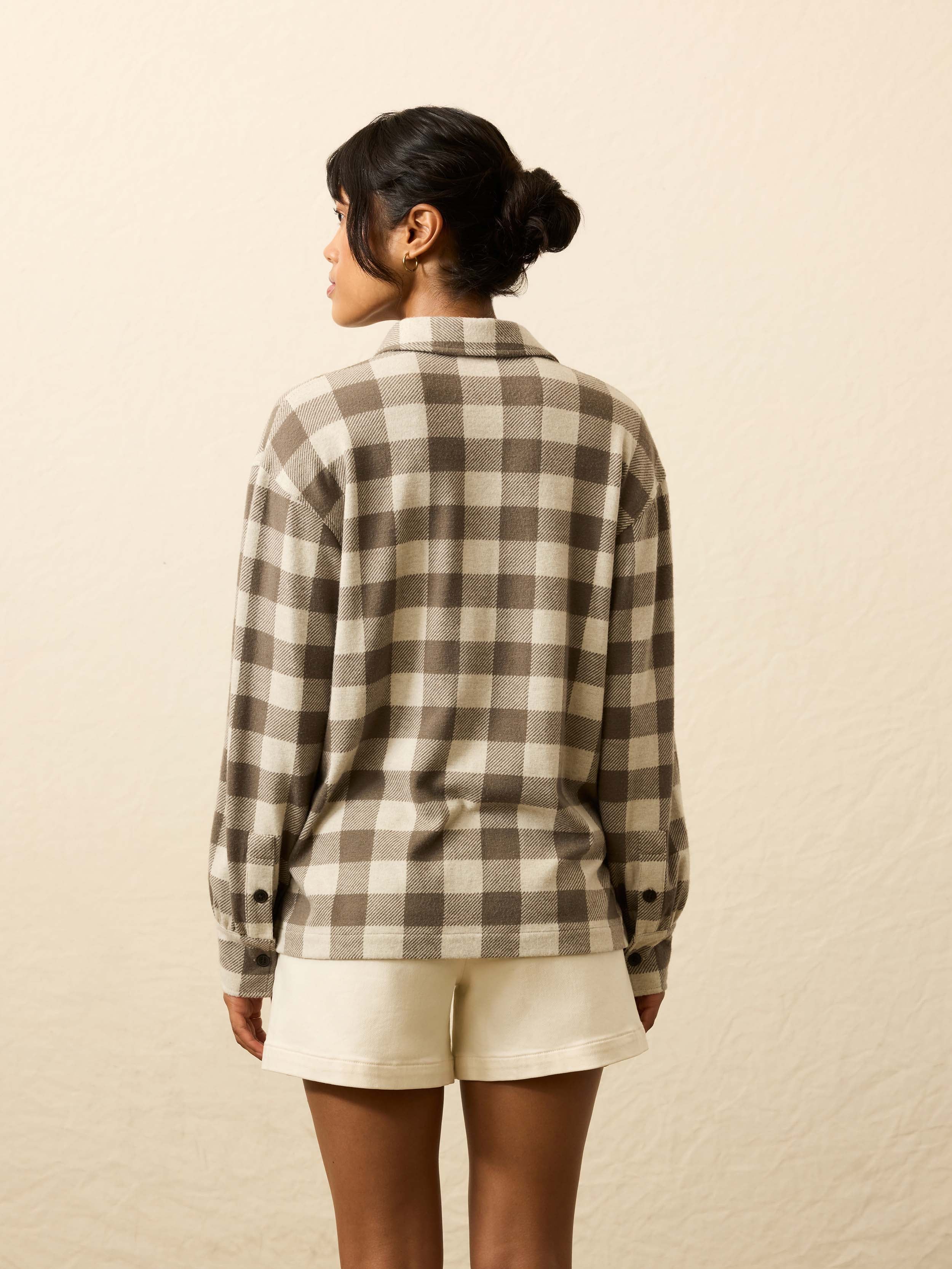 Legend™ Sweater Classic Popover - Brown Oat Buffalo | Faherty Brand