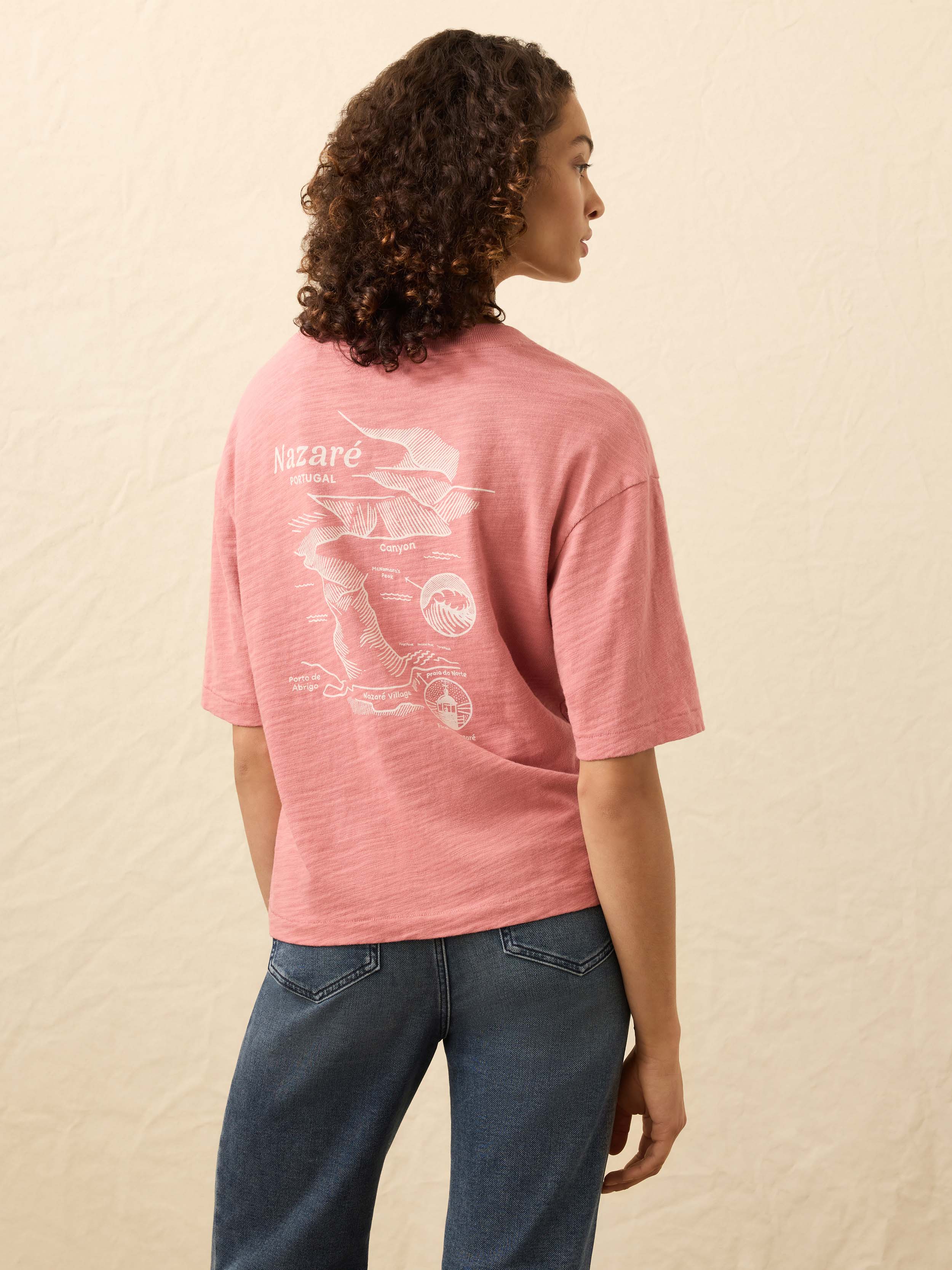 Sunwashed Essential Tee - Faded Flag | Faherty Brand