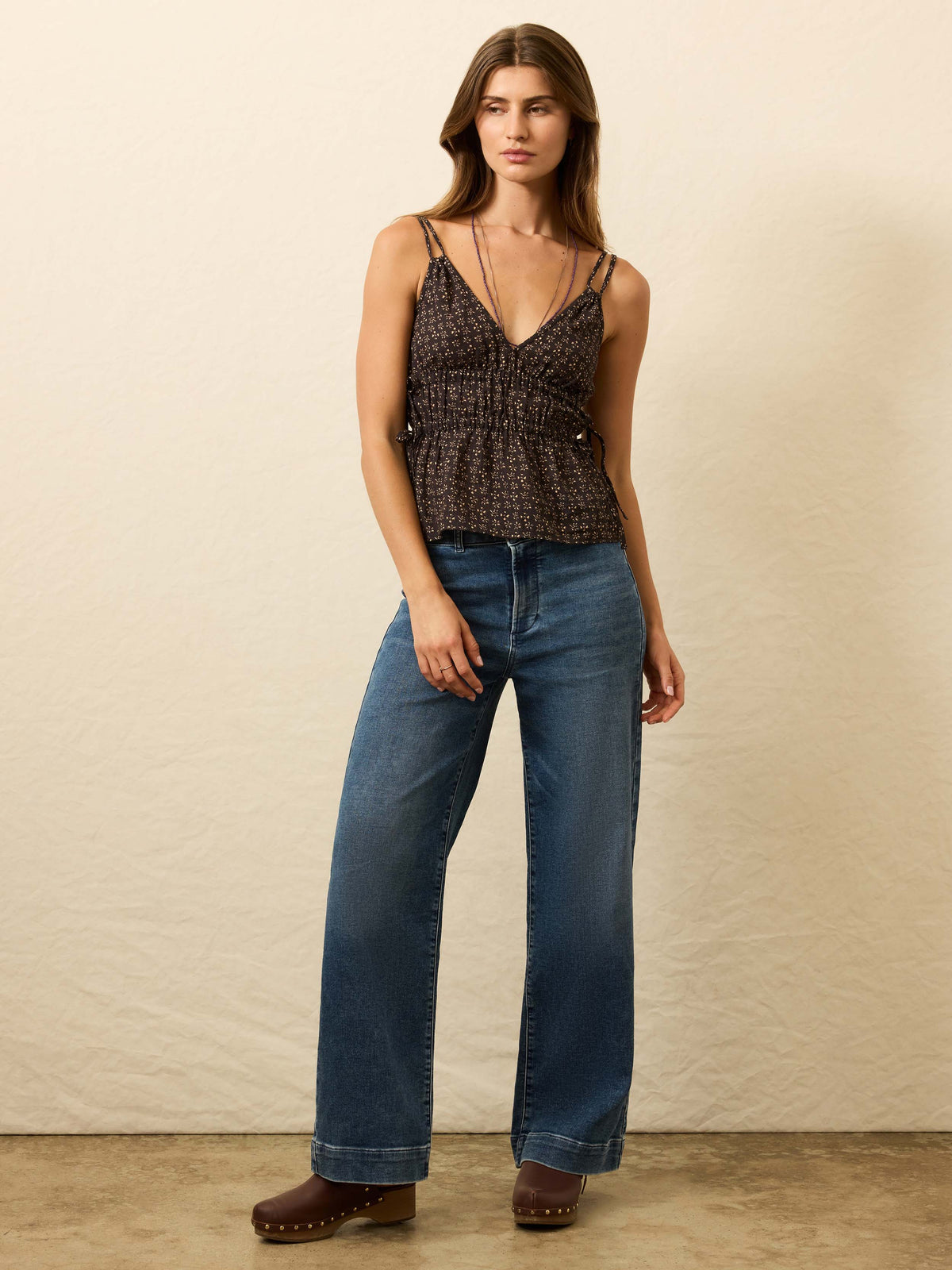 Sunbeam Top - Luna Mixed Print, image 3 of 3