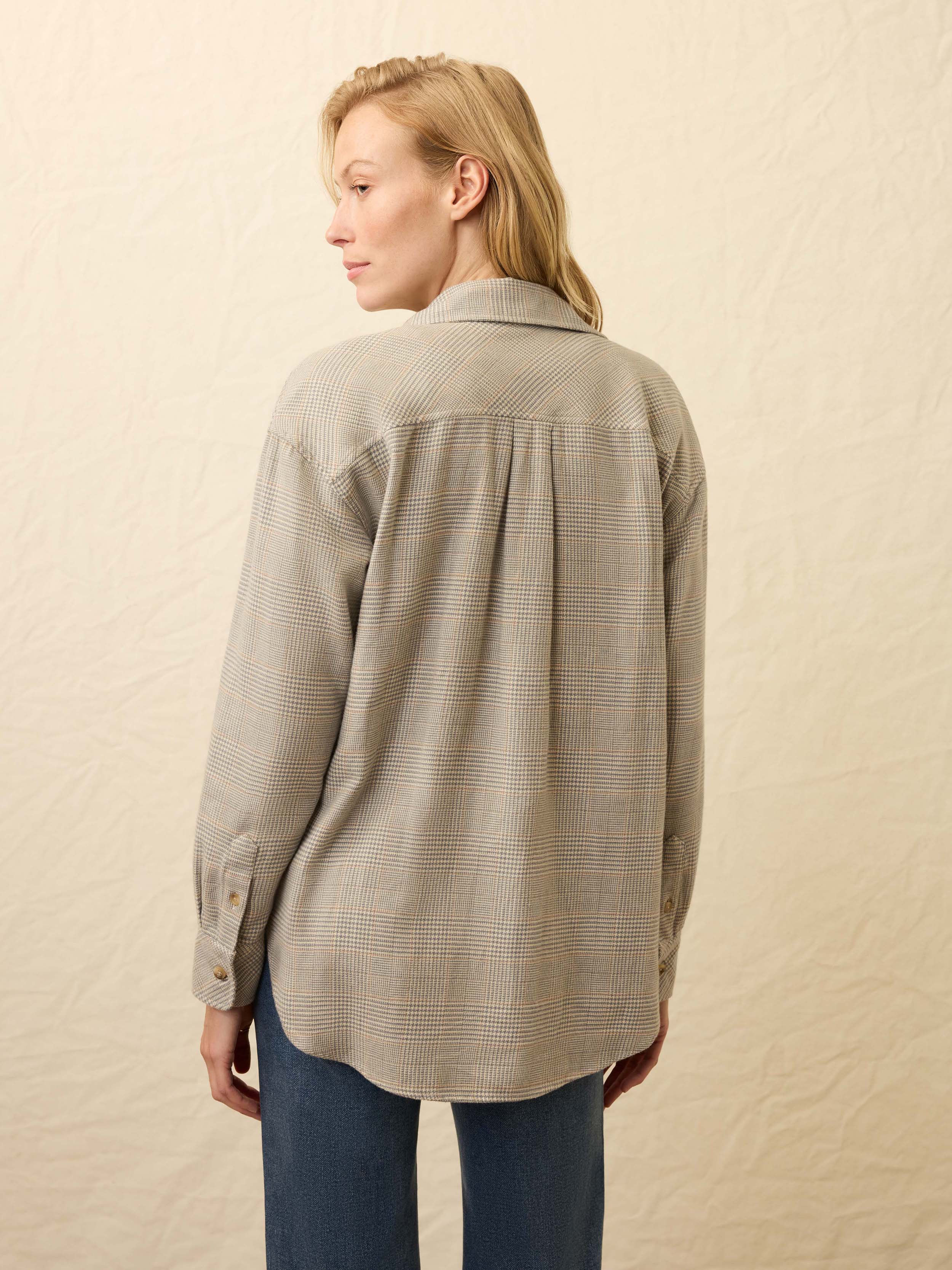 The Heirloom Portuguese Flannel Overshirt - Canyon Plaid | Faherty Brand