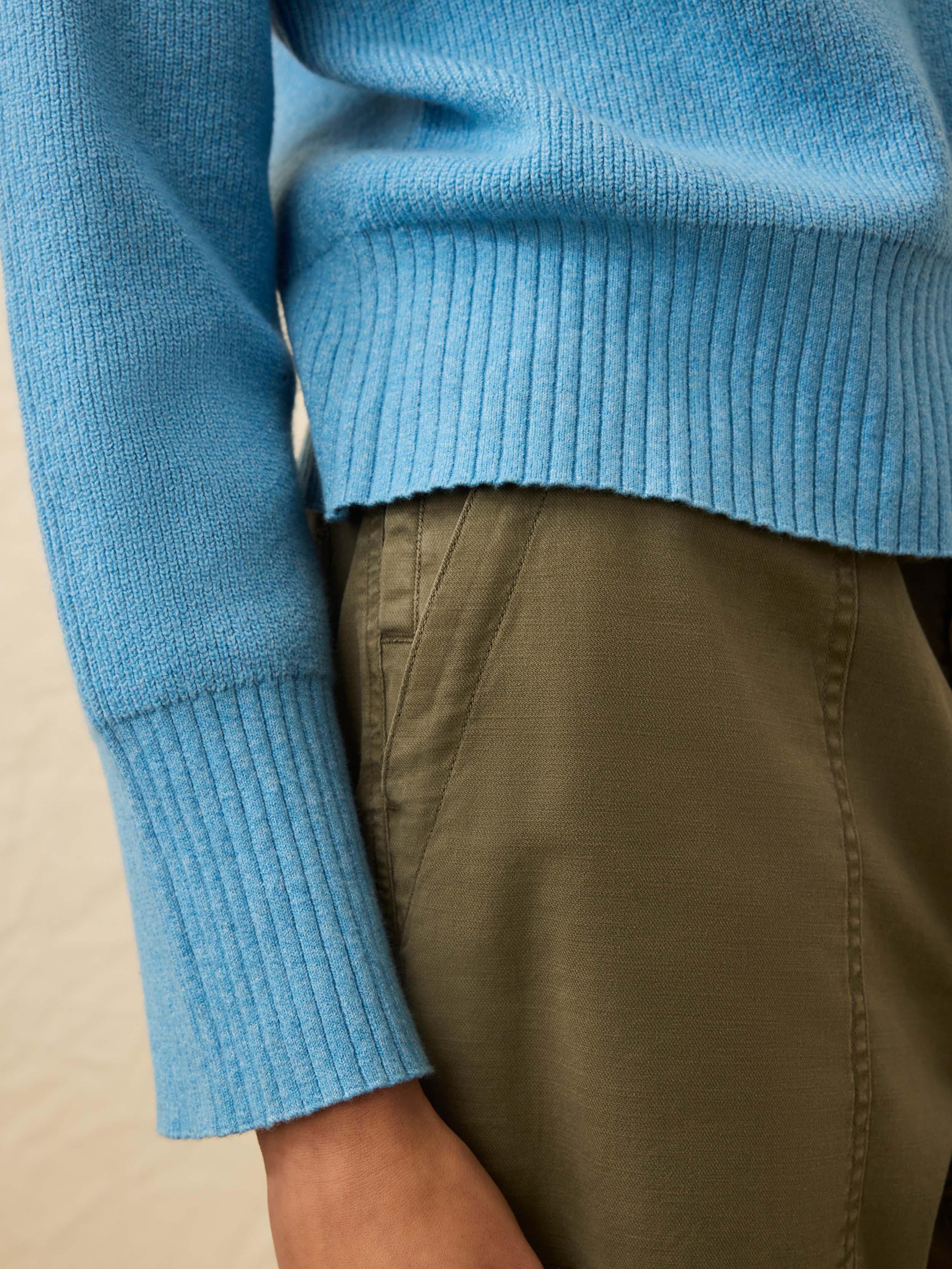 Jackson Crewneck Sweater - Iceland Blue | Faherty Brand