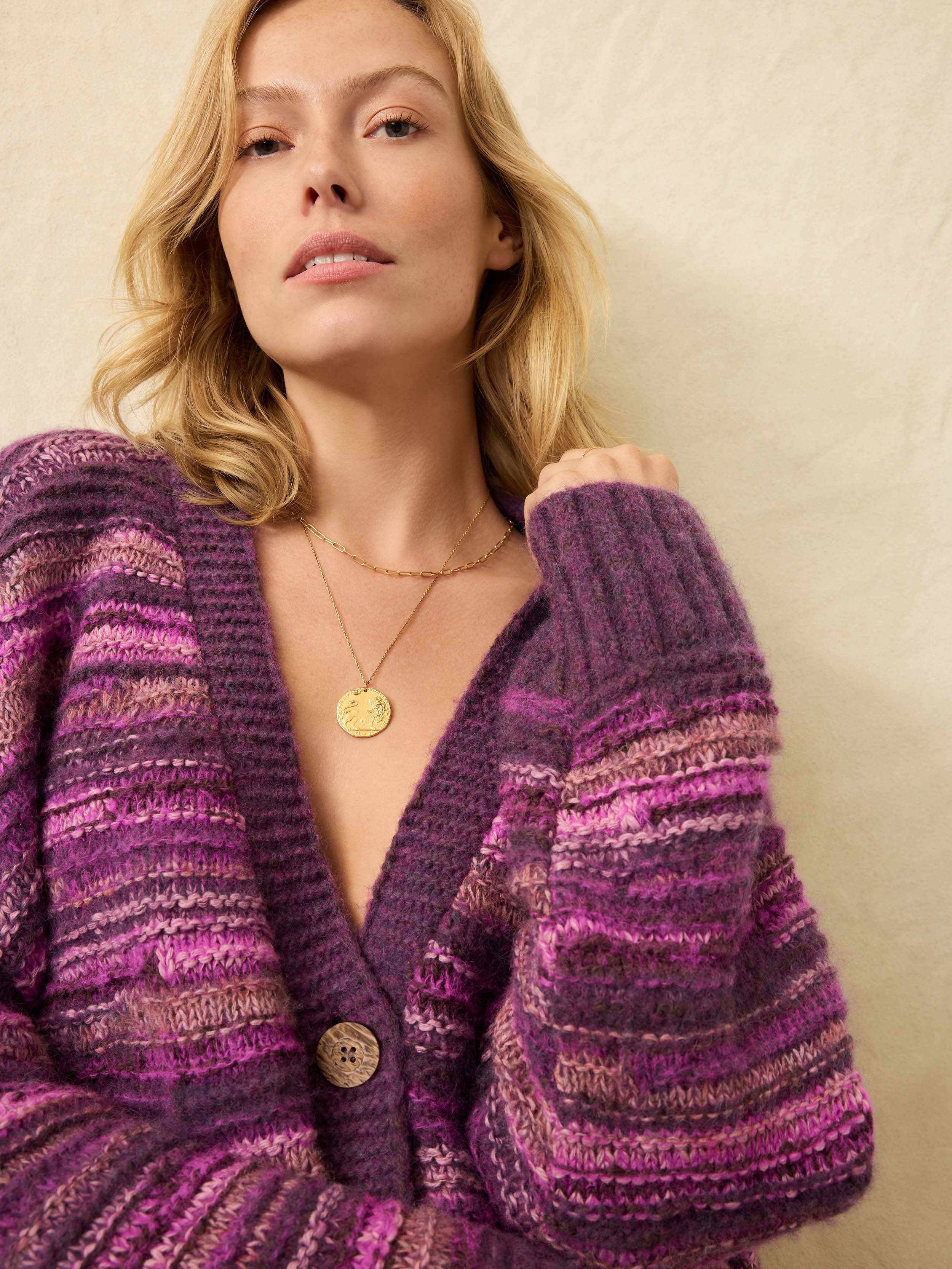 Cliffwalk Cardigan - Rose Dye Vines | Faherty Brand