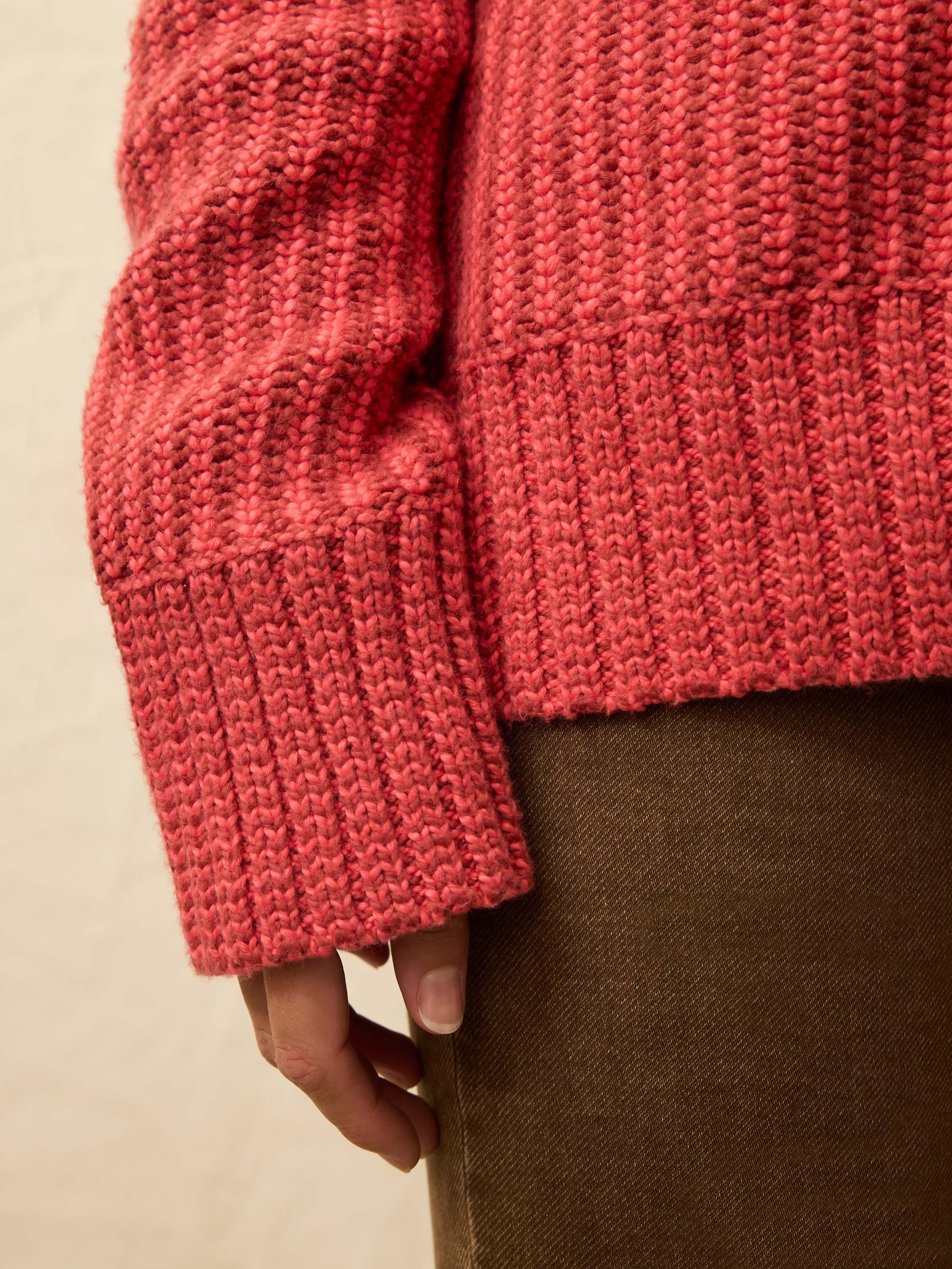 Heirloom Cotton  Relaxed Crew - Dubarry Stripe | Faherty Brand