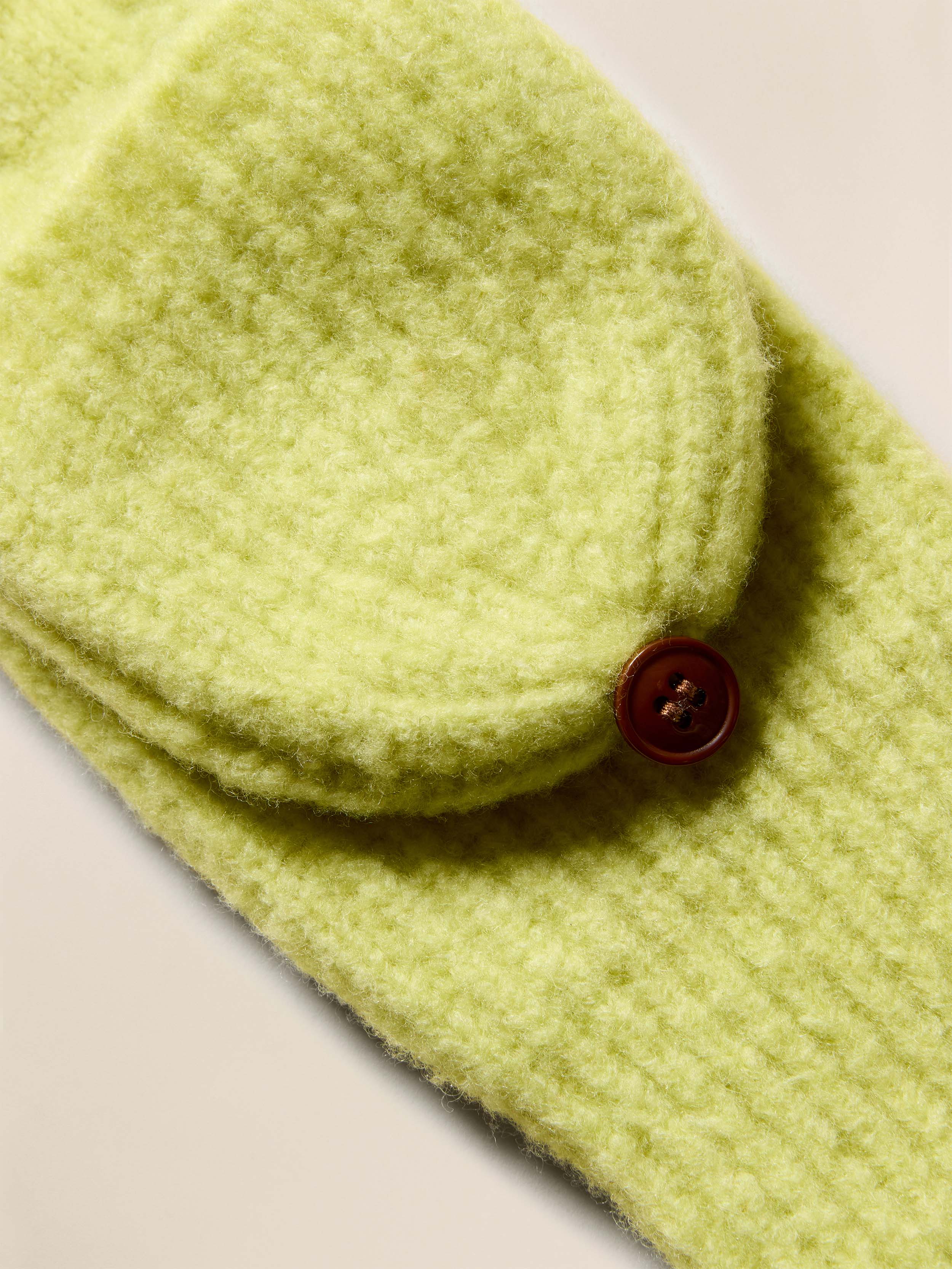 Alpaca Cozy Pop Top Mitten - Citrus Shore | Faherty Brand