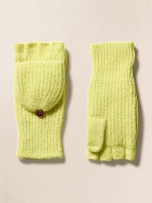Alpaca Cozy Pop Top Mitten - Citrus Shore