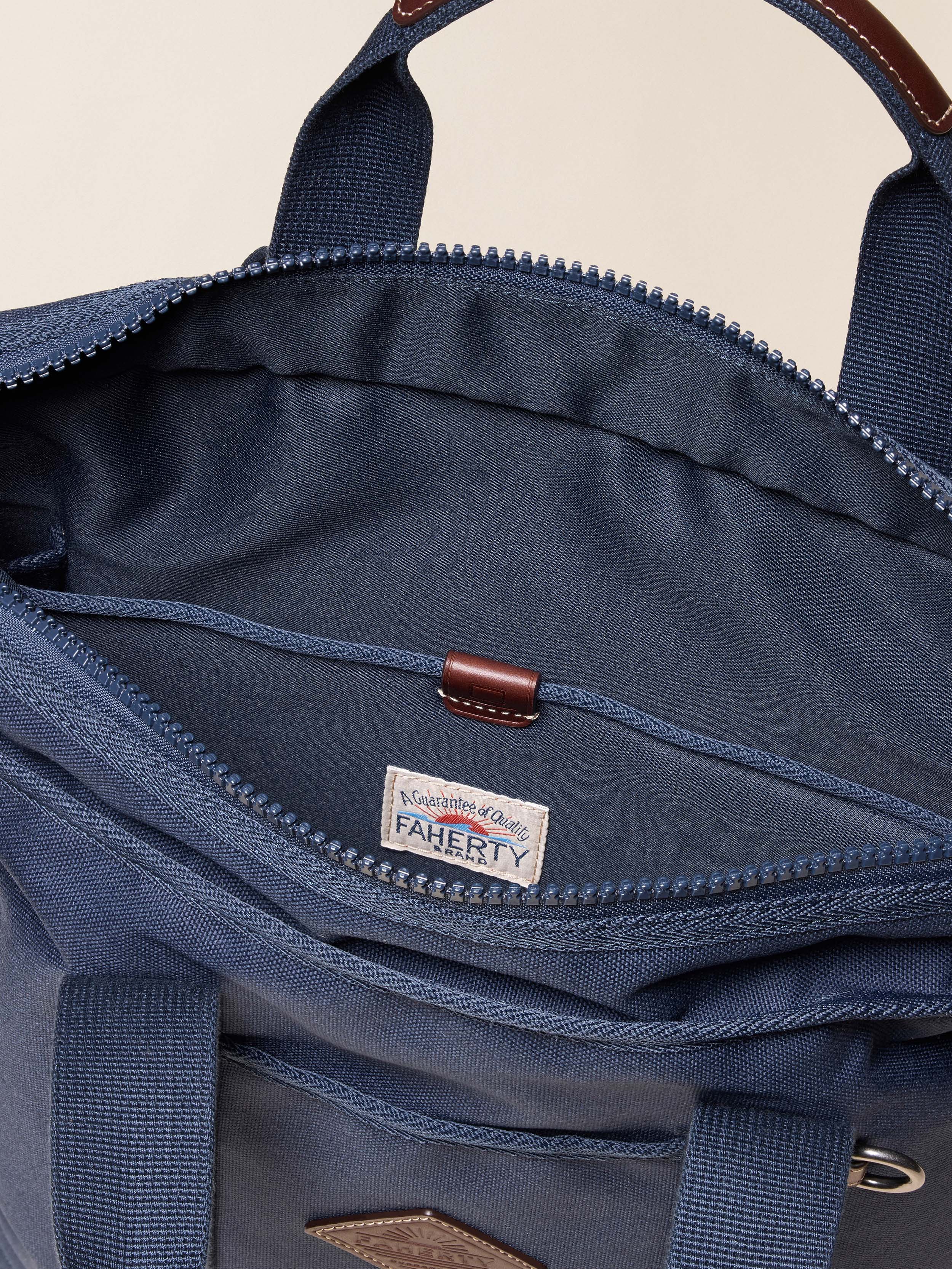 Latitude Convertible Tote Backpack - Navy | Faherty Brand