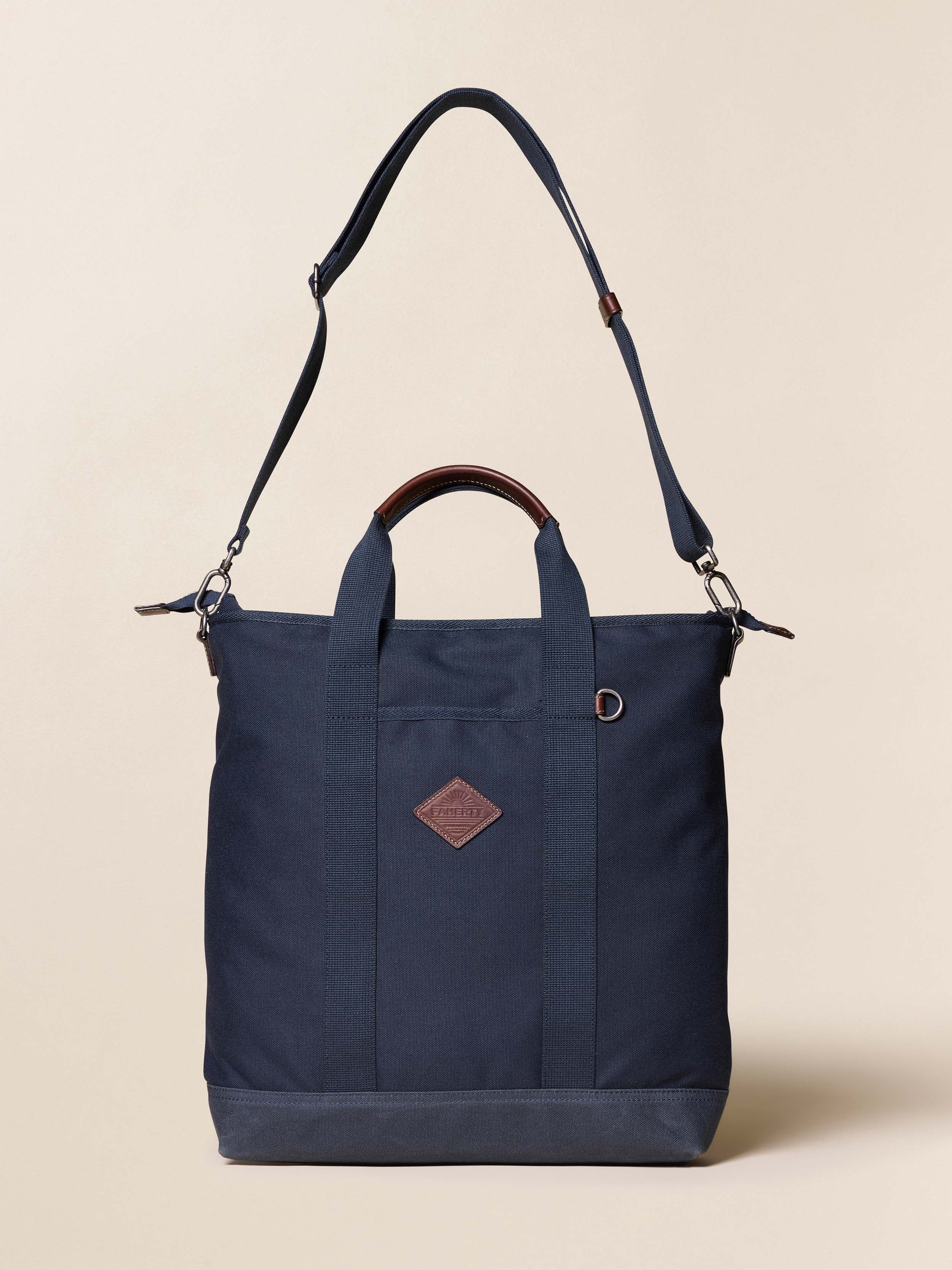 Latitude Convertible Tote Backpack - Navy | Faherty Brand