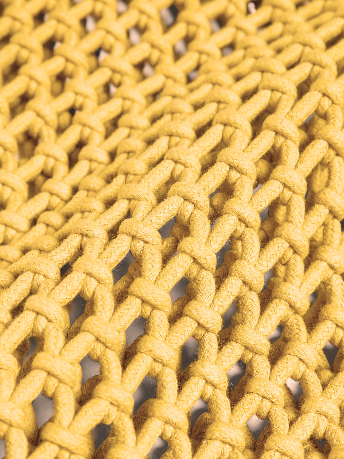 Sunwashed Macrame Tote - Sunshine, image 2 of 2