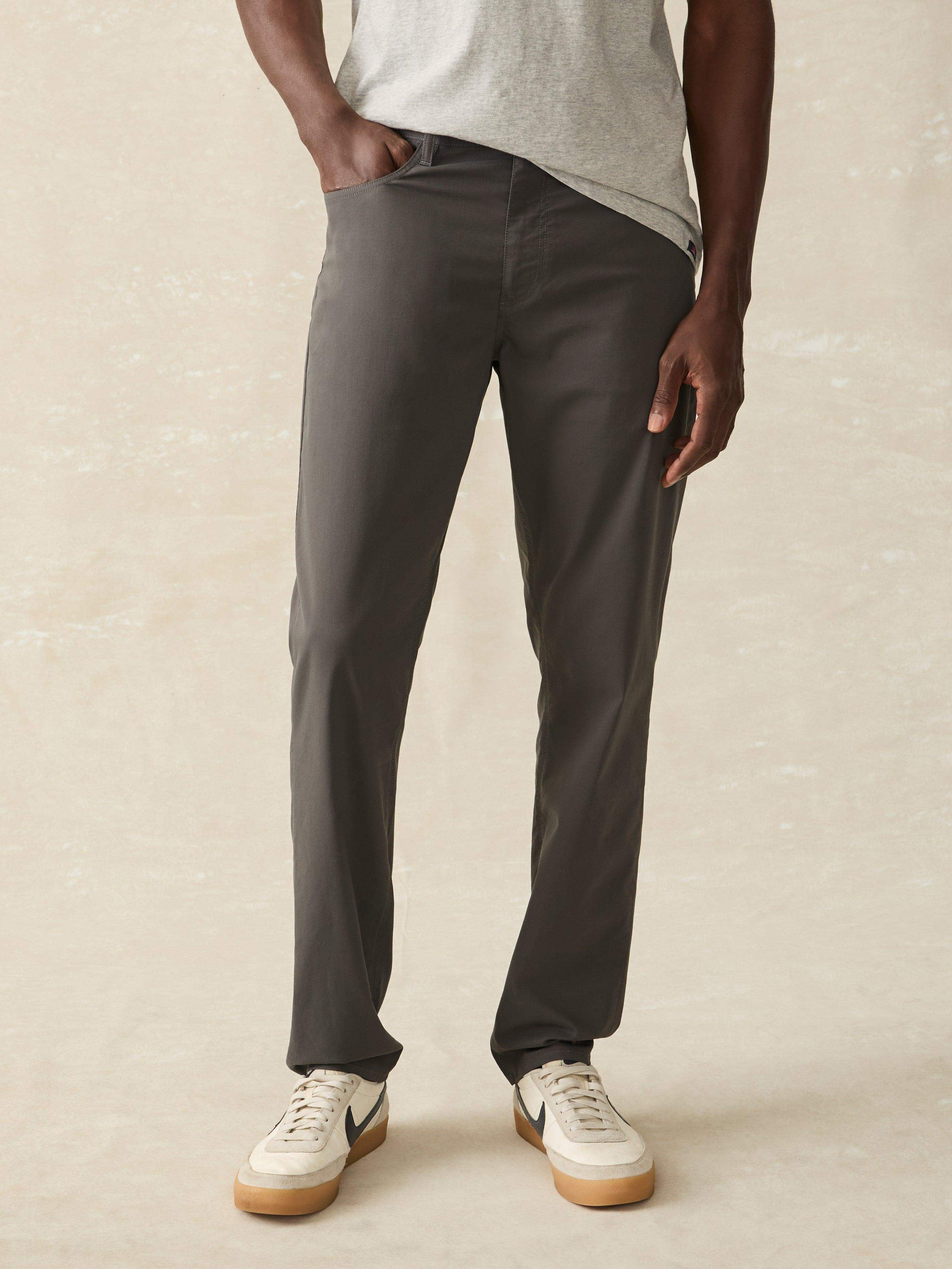 Movement™ 5-Pocket Pant - Graphite | Faherty Brand