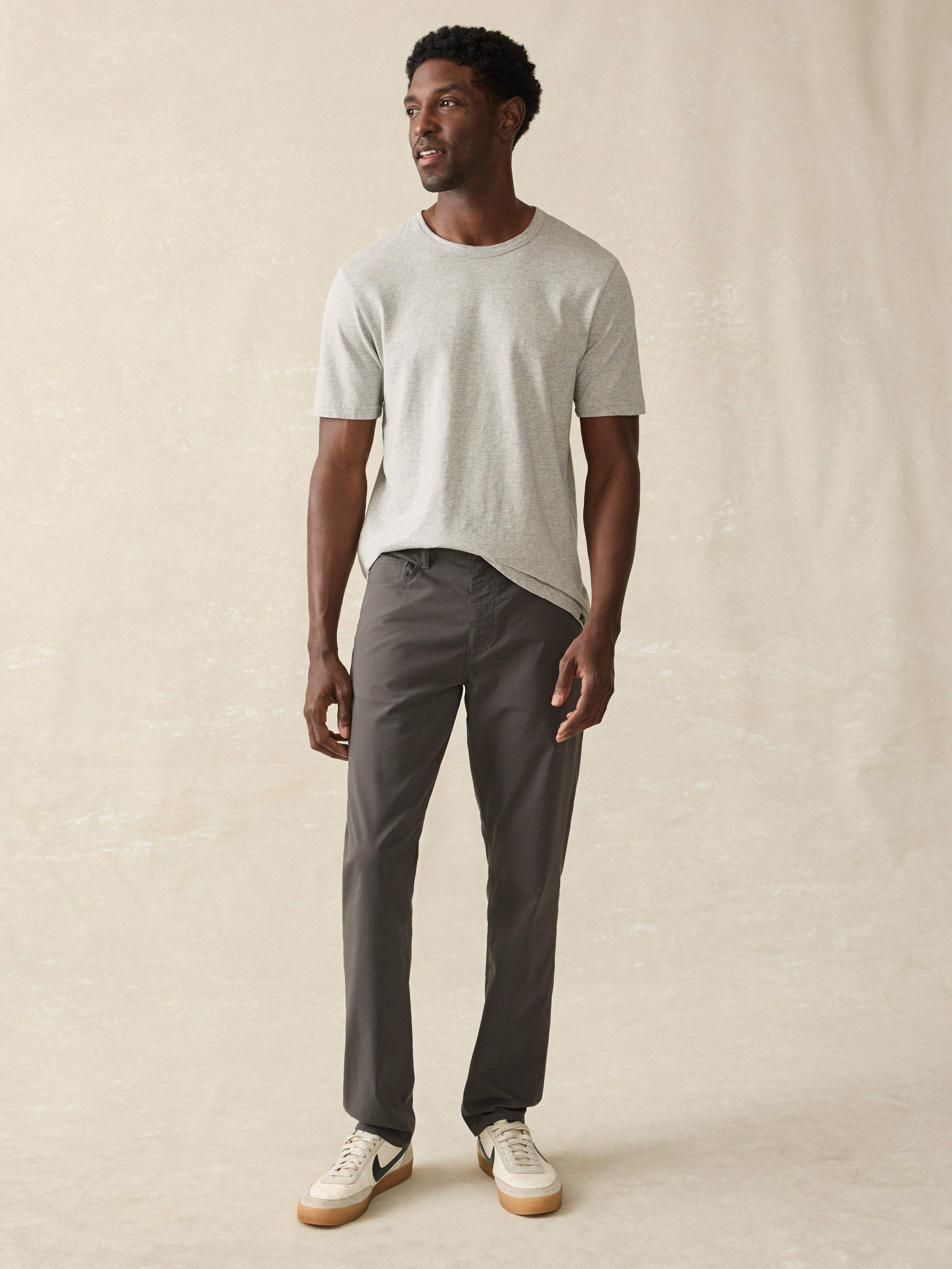 Movement™ 5-Pocket Pant - Graphite | Faherty Brand