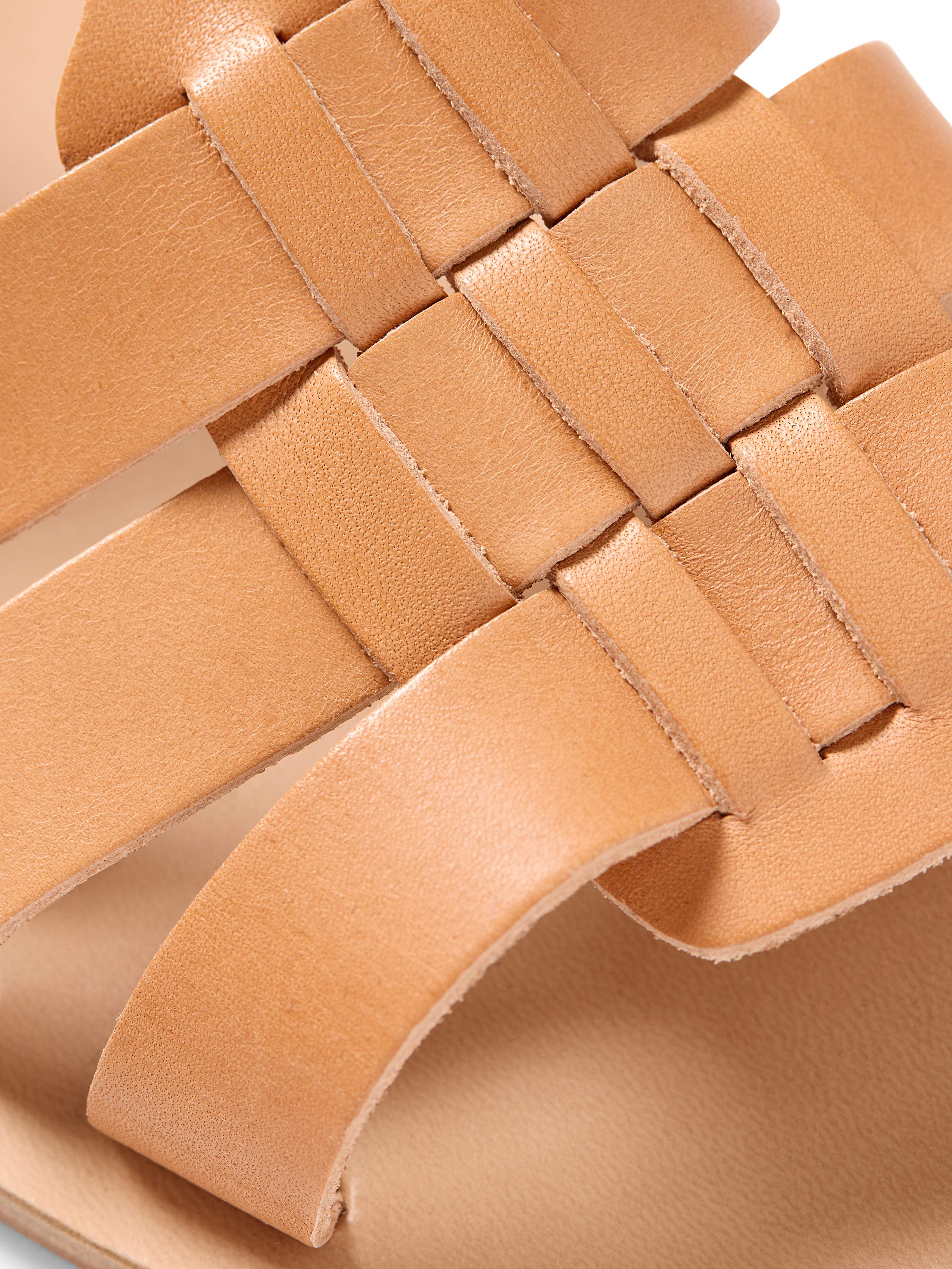 Kyma Kea Square Sandal - Natural | Faherty Brand