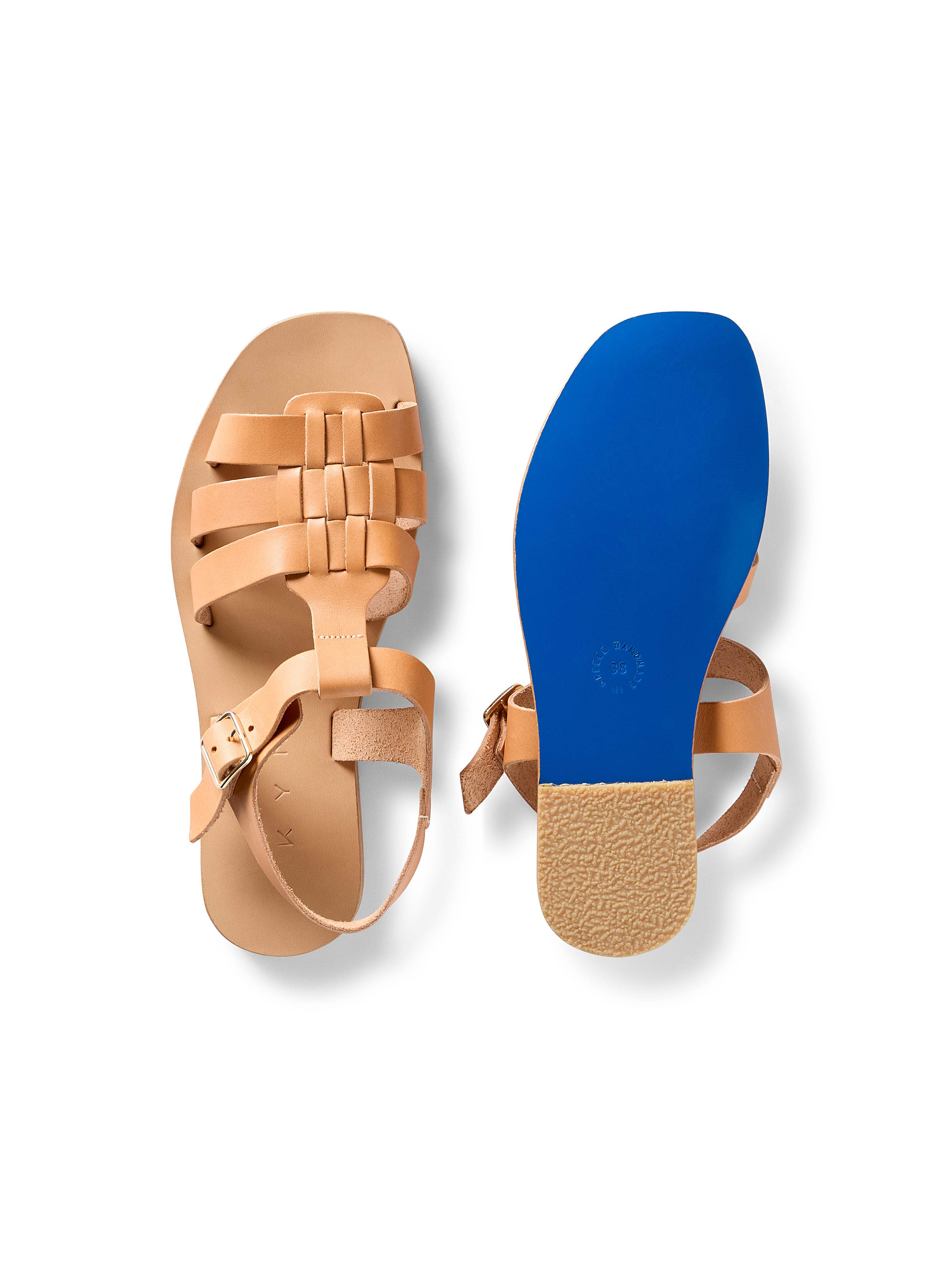 Kyma Kea Square Sandal - Natural | Faherty Brand