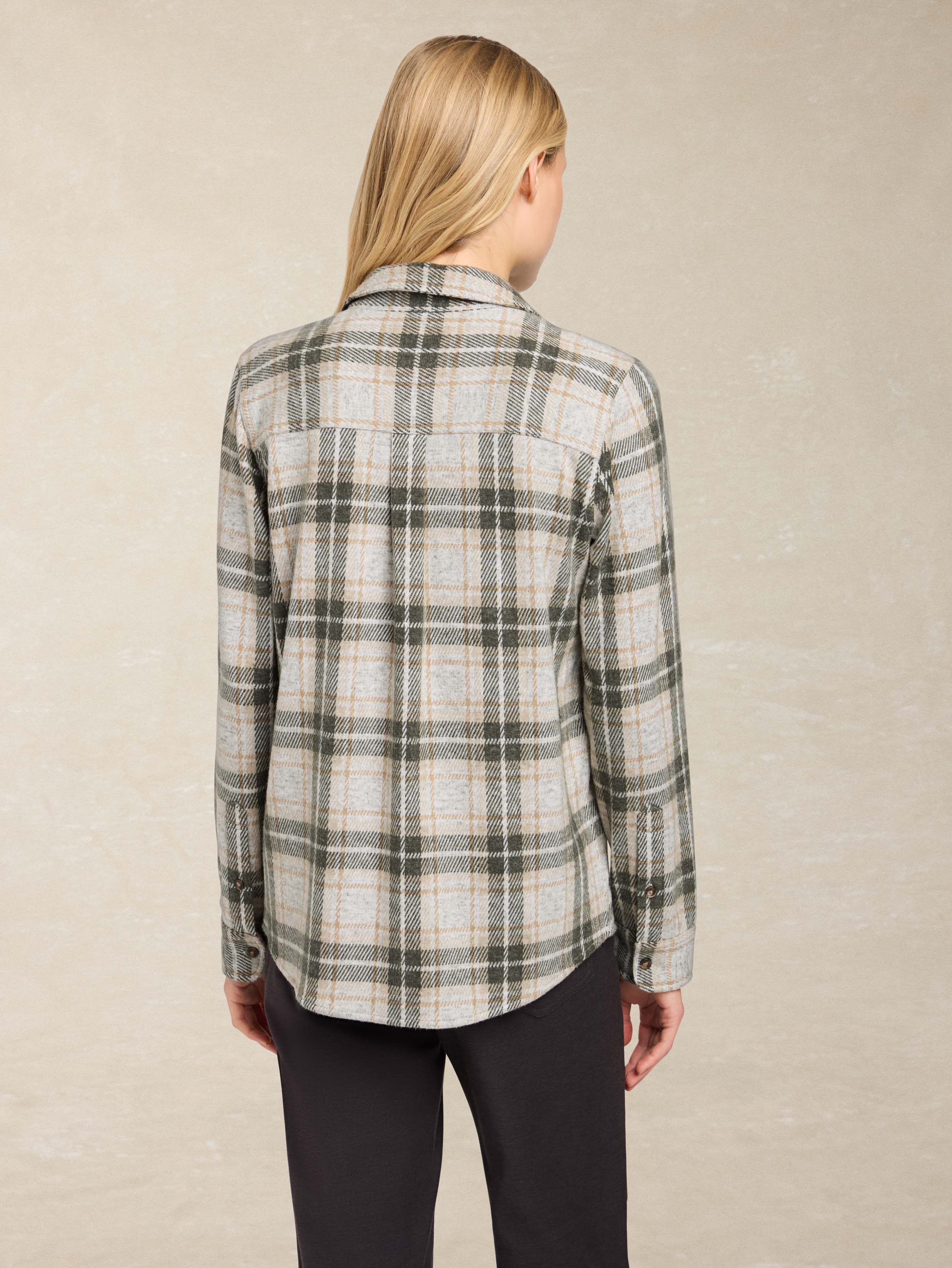Legend™ Sweater Shirt - Olive Grove | Faherty Brand