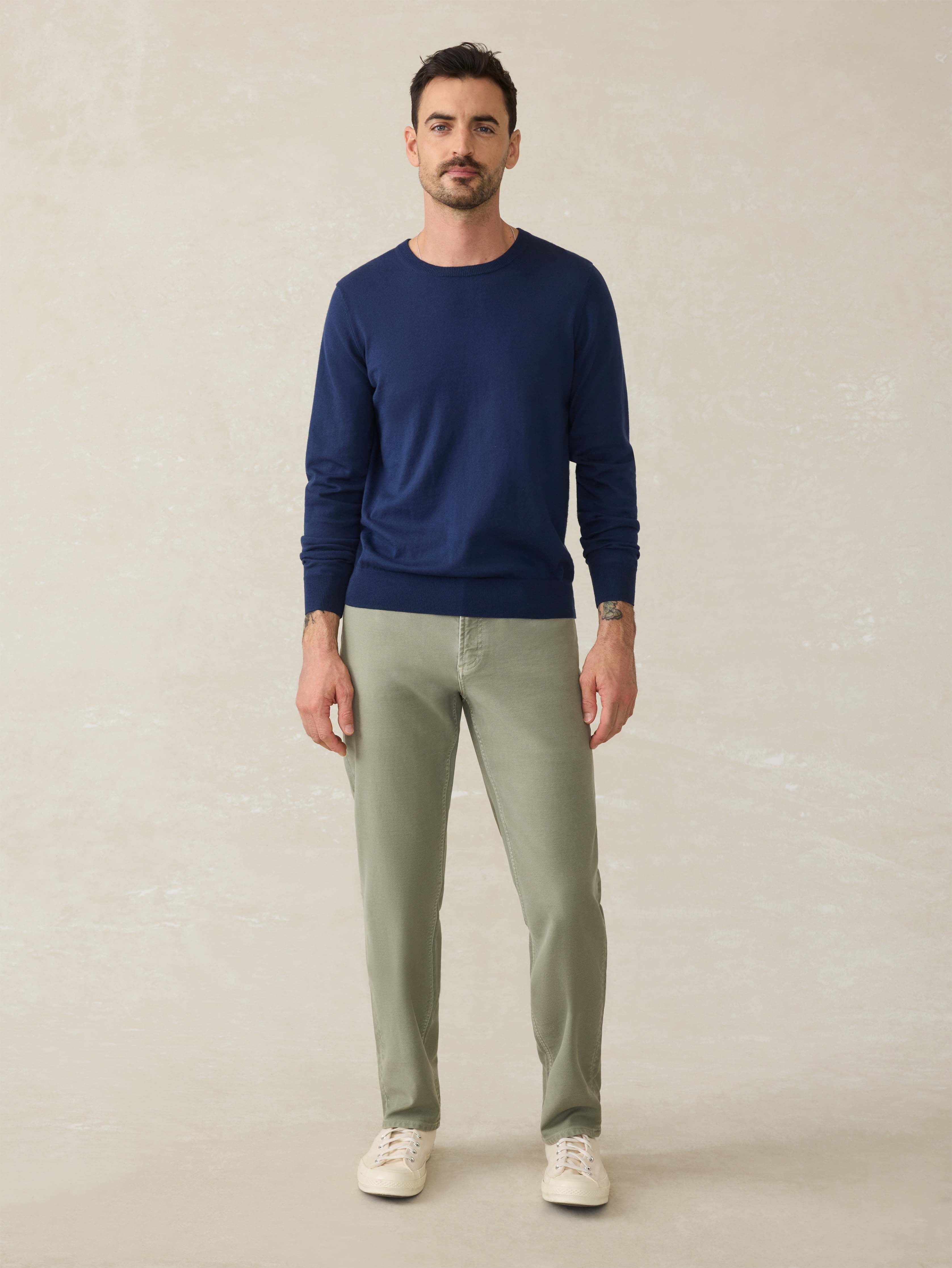 Movement™ Crewneck Sweater - Marine Navy