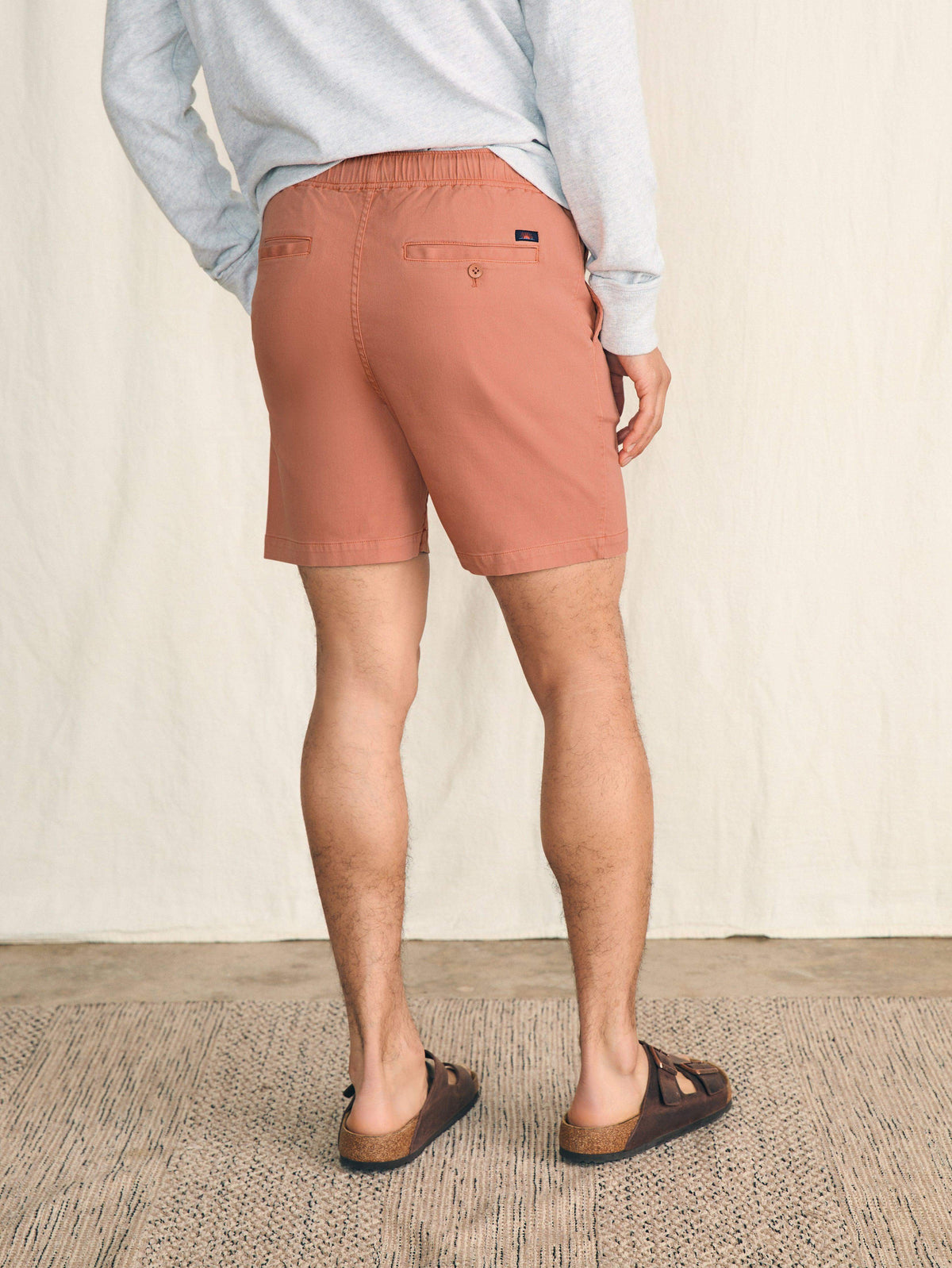 Essential Drawstring Short (6.5") - Copperhead, image 6 of 6